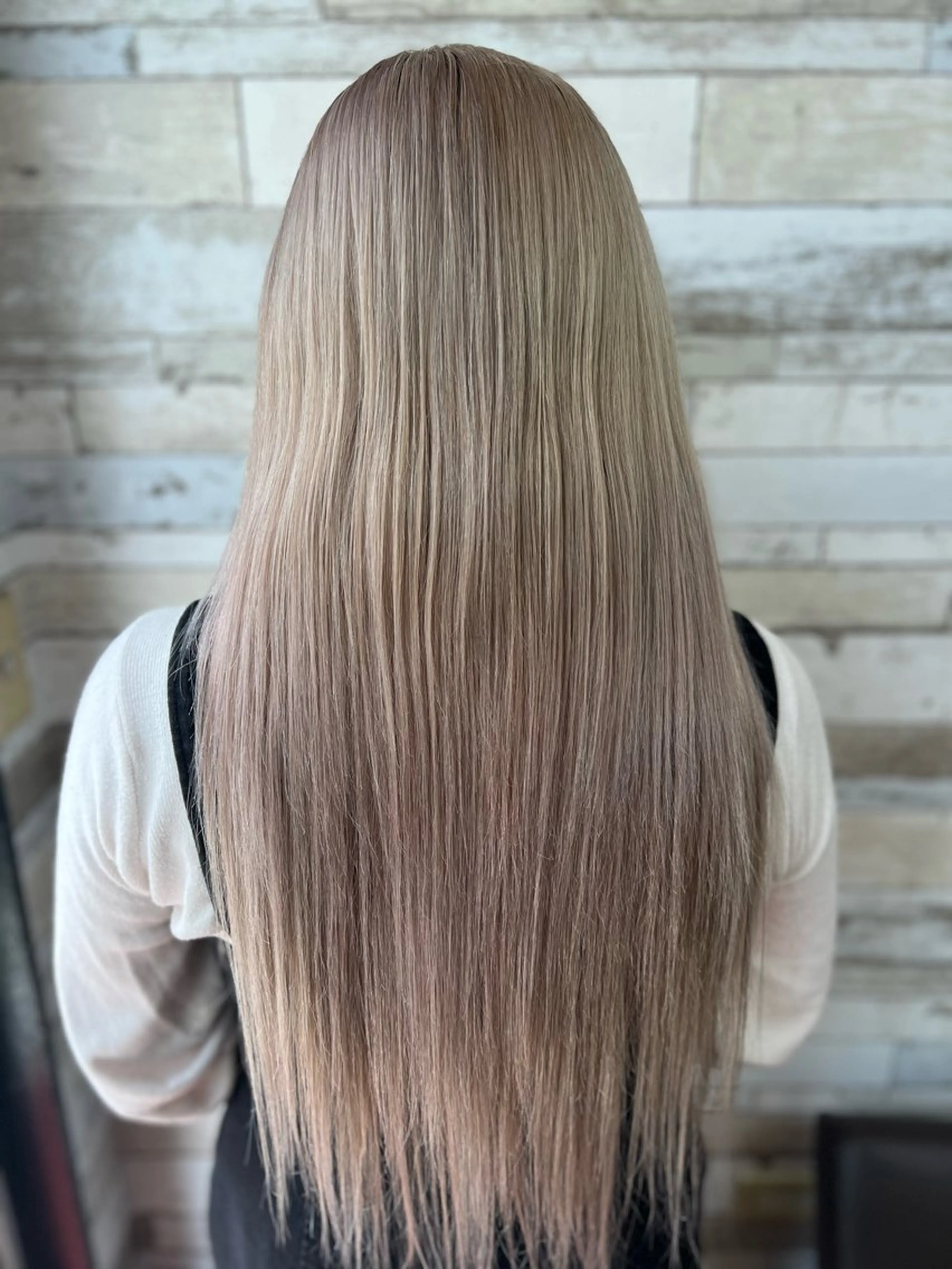 ロング エクステ B-W ⭐️REIKOのヘアスタイル