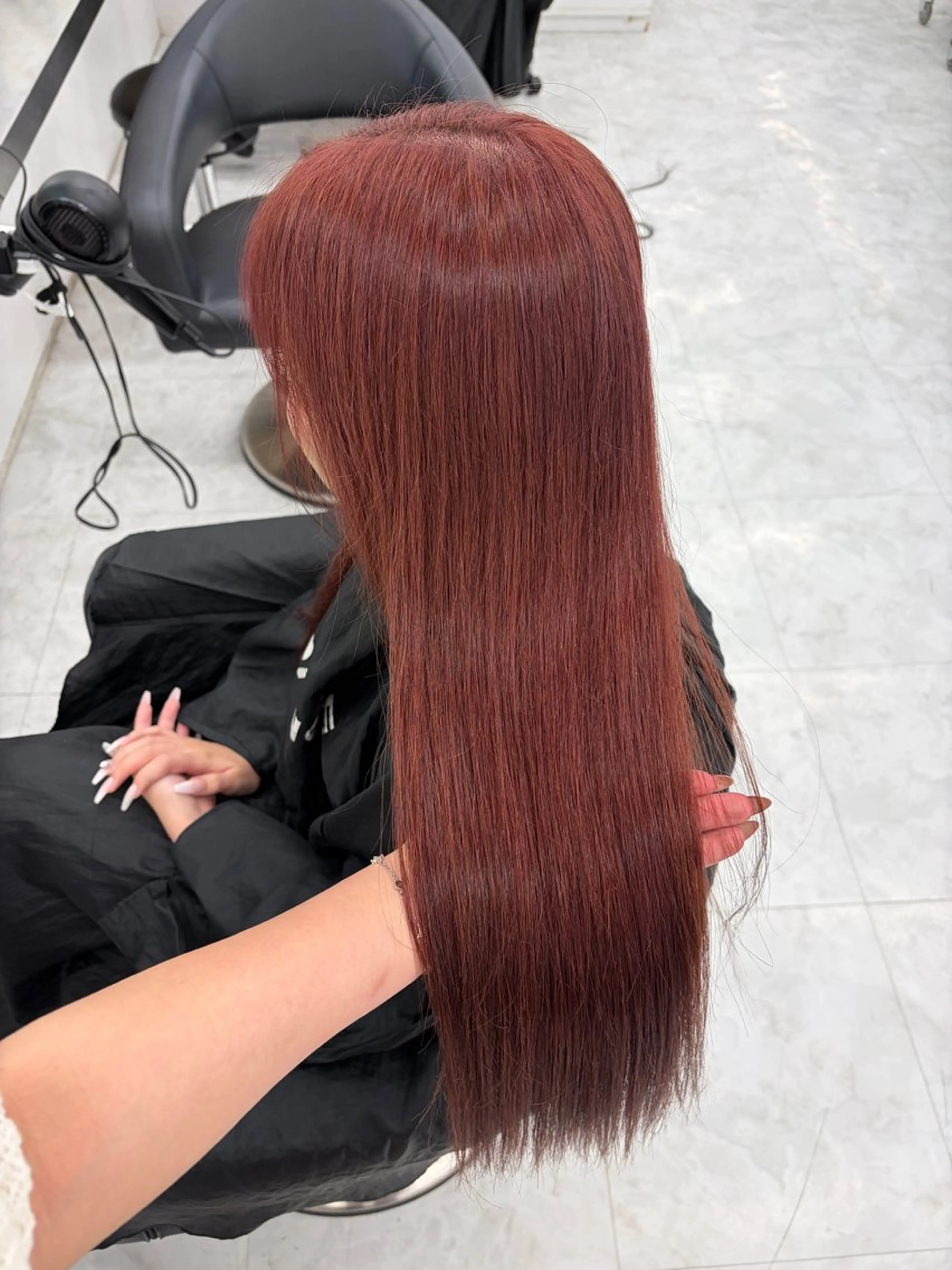 ロング カラー カット ヘアカラー トリートメント ヘアセット トレンド垢抜けヘア 🍒Manamiのヘアスタイル