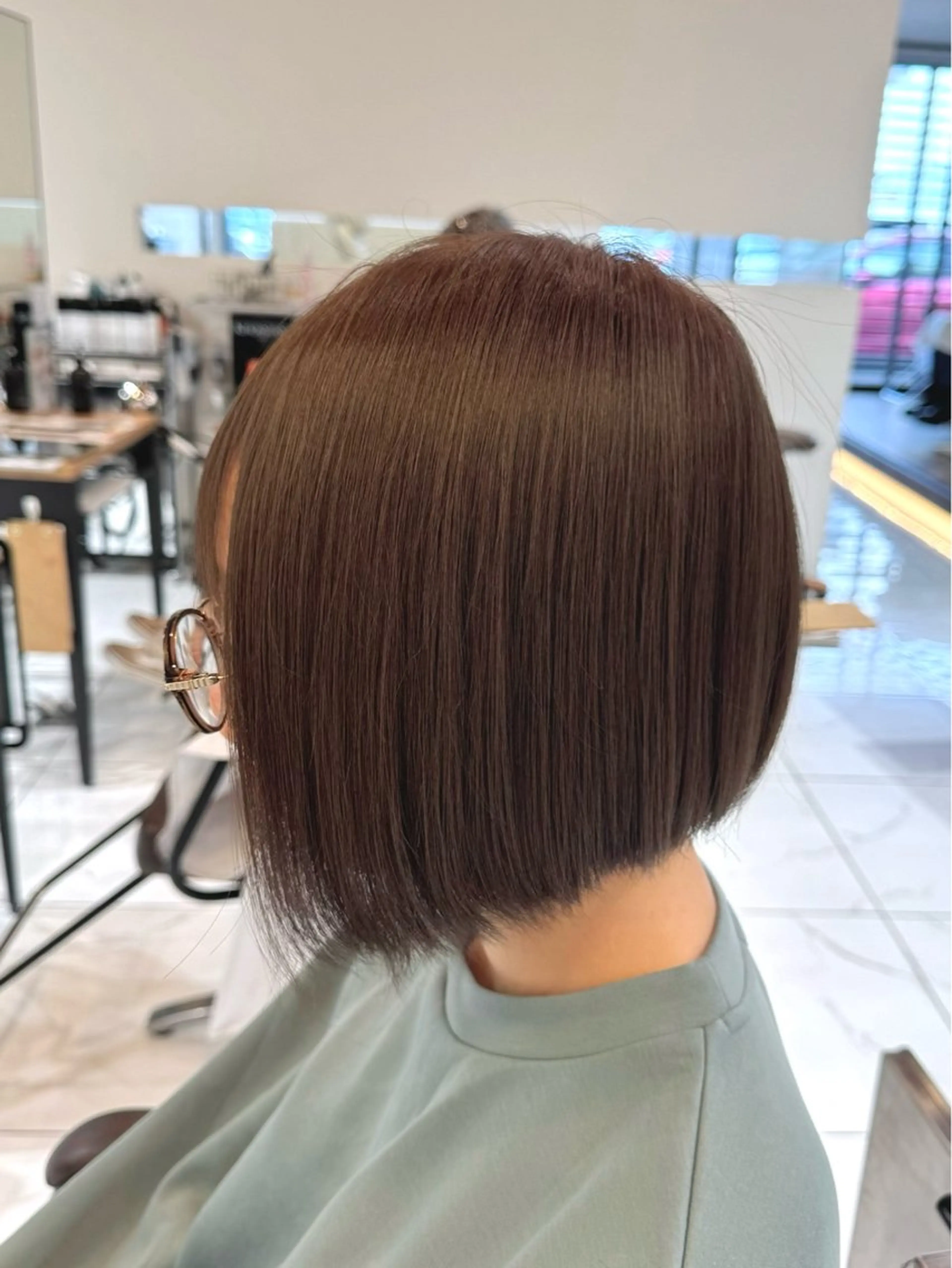 ショート 八木 菜美のヘアスタイル