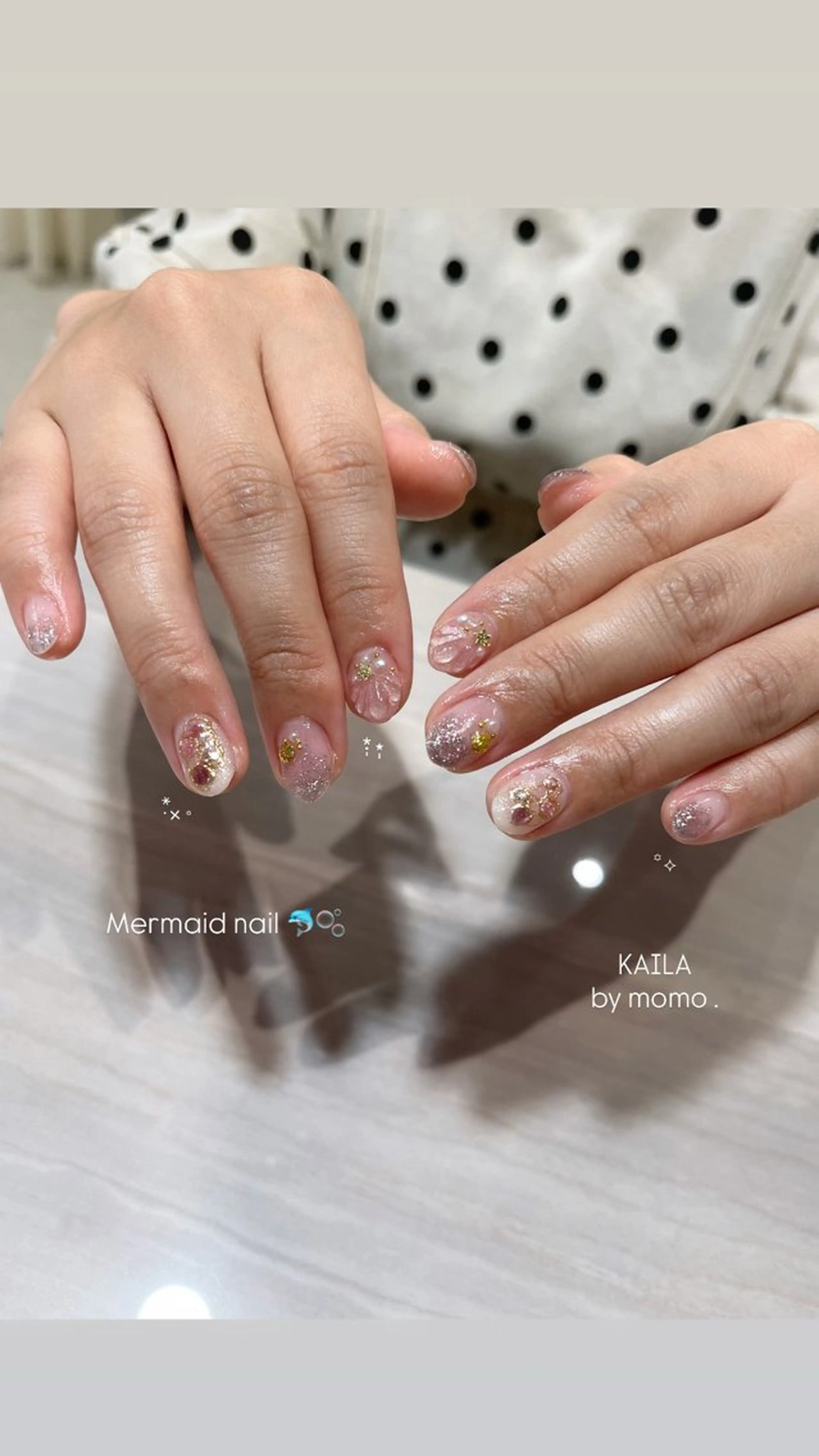 ネイル ハンドネイル KAILA momo.のネイルデザイン