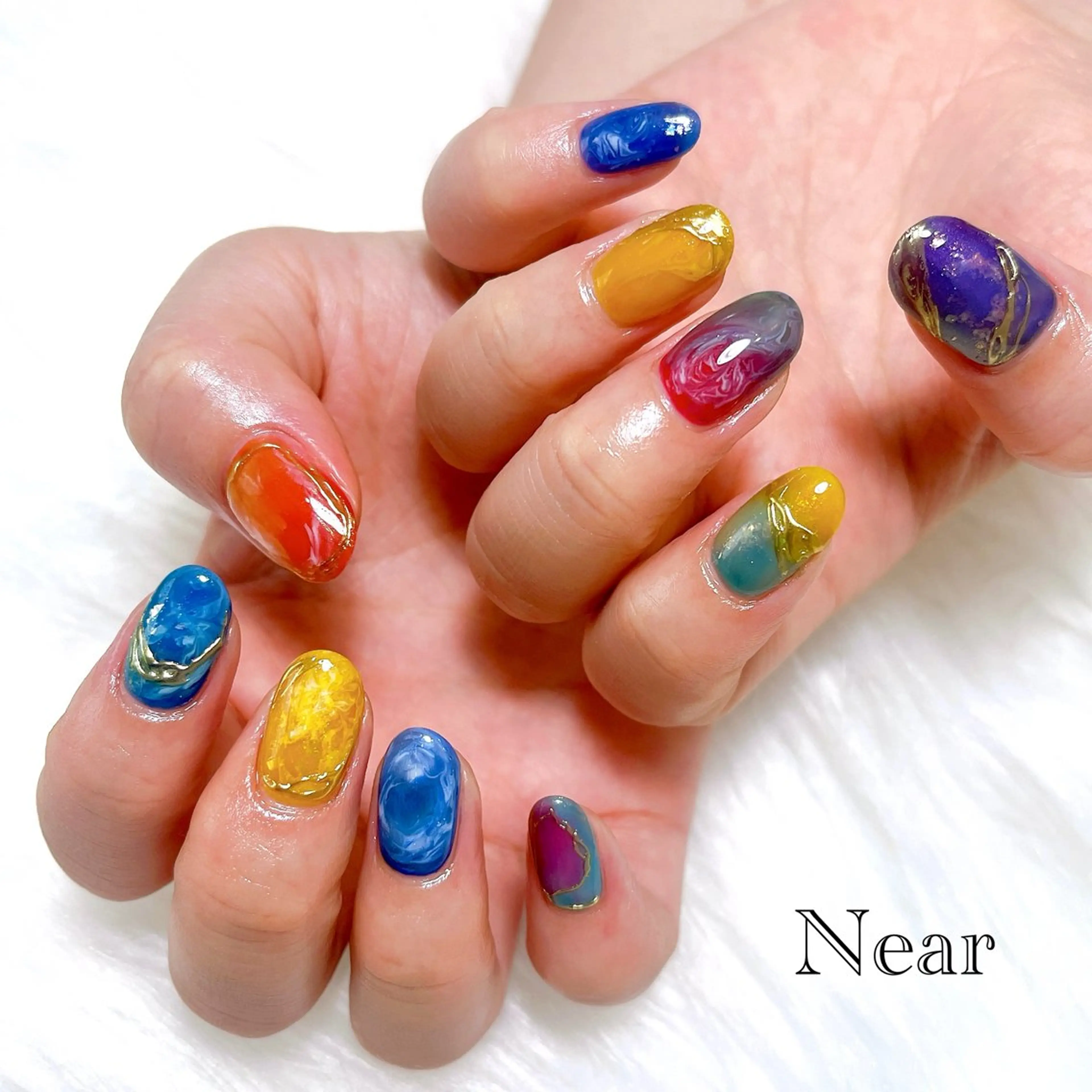 ネイル ハンドネイル Nailsalon Nearのネイルデザイン