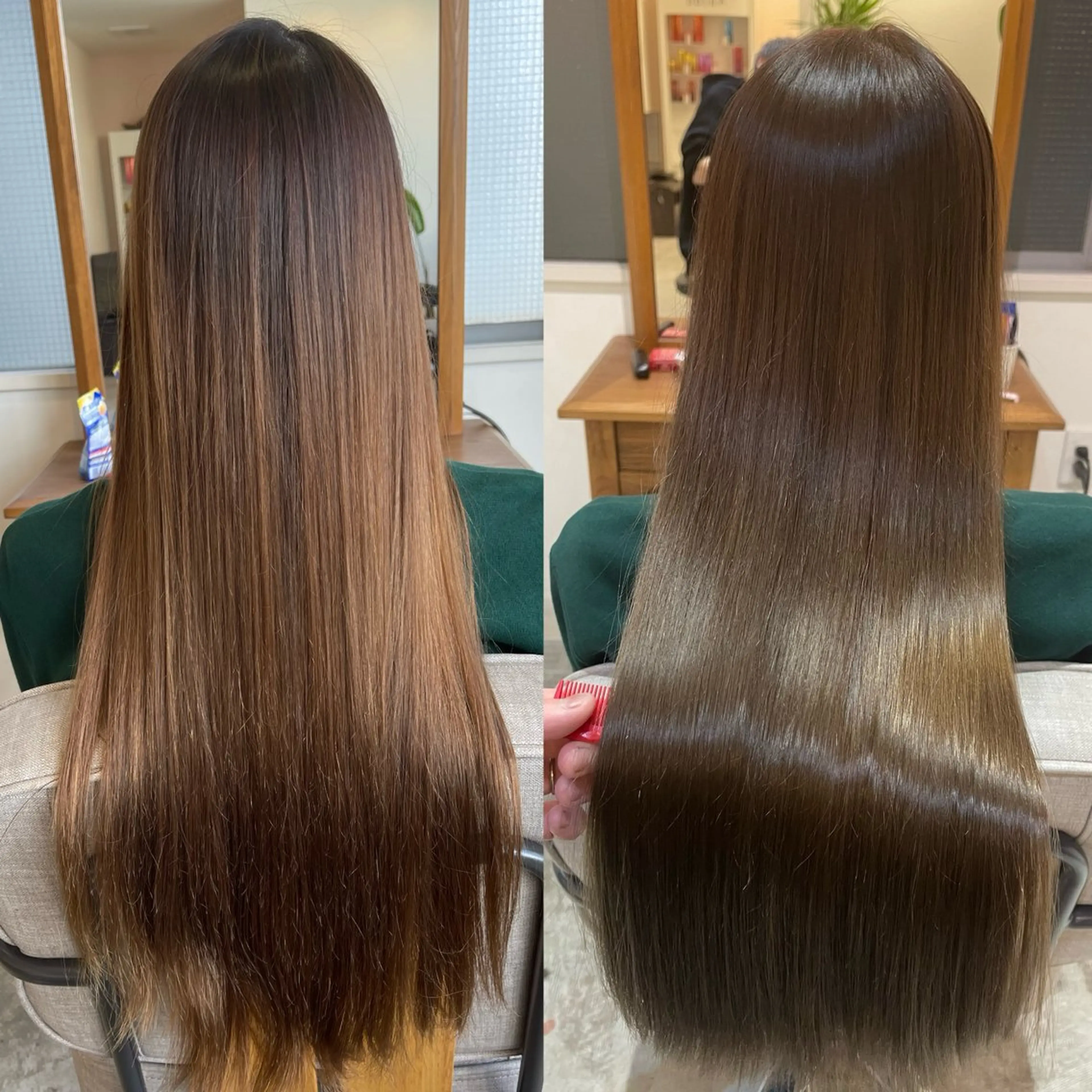 ロング パーマ カット 縮毛矯正 トリートメント Che'ri所属・海外レイヤー/ レイヤーカット/和田のヘアスタイル