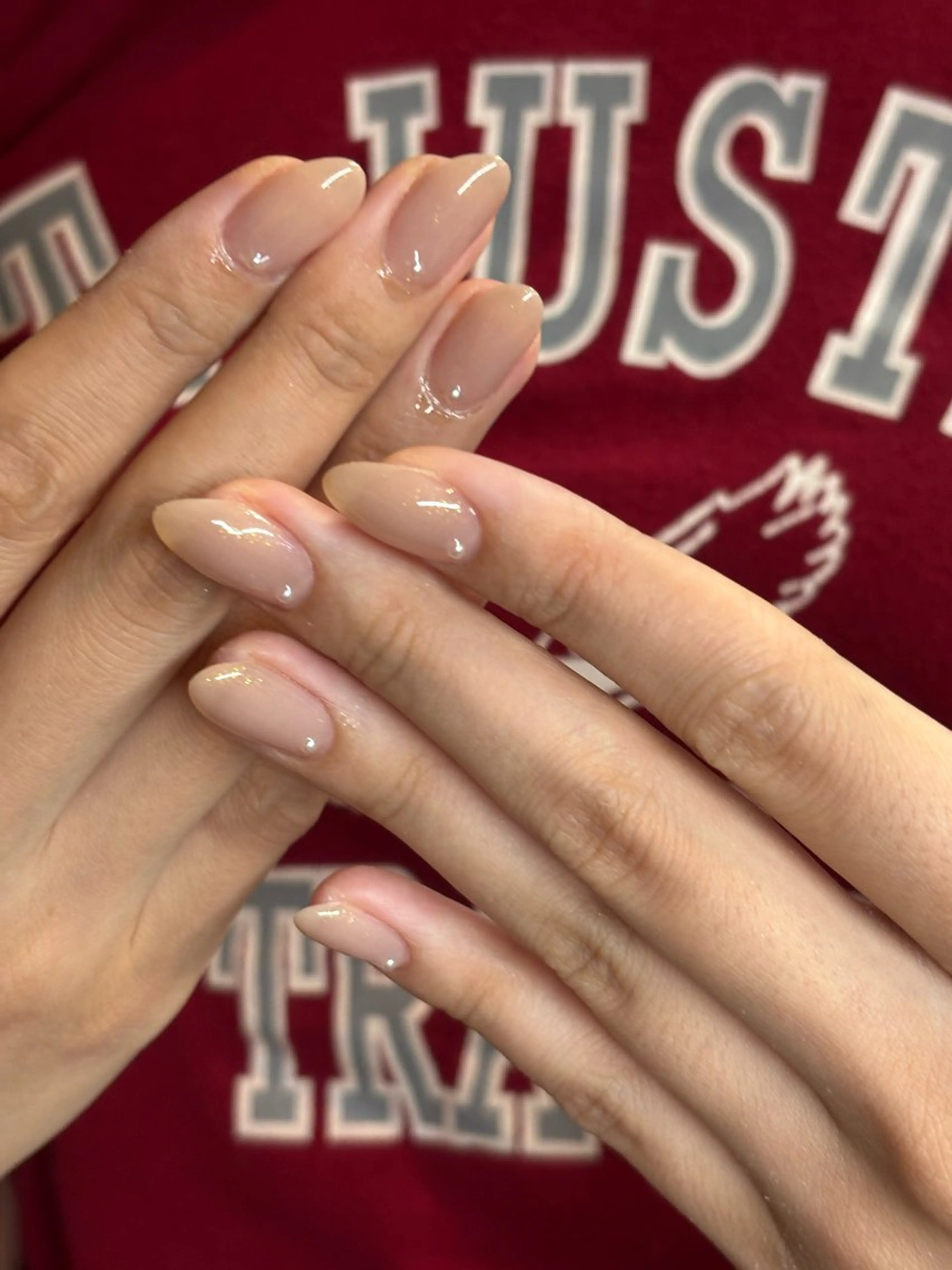 ネイル オフィスネイル ワンカラーネイル シンプルネイル ハンドネイル ハンドケア 🎀NAIL🎀 AI🪄︎︎◝✩のネイルデザイン