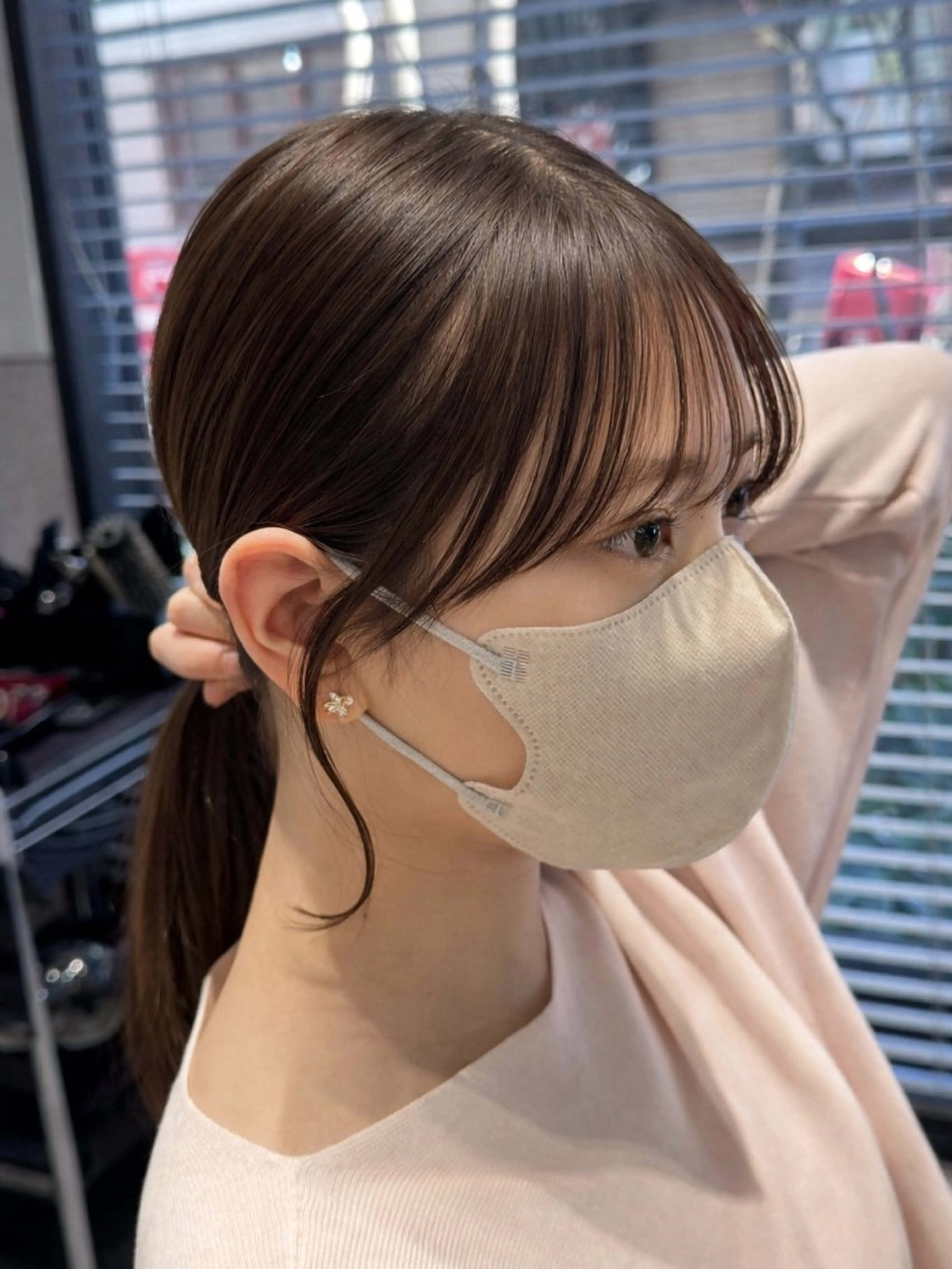 セミロング 映える顔まわり/前髪 特化 💗 ユキマのヘアスタイル