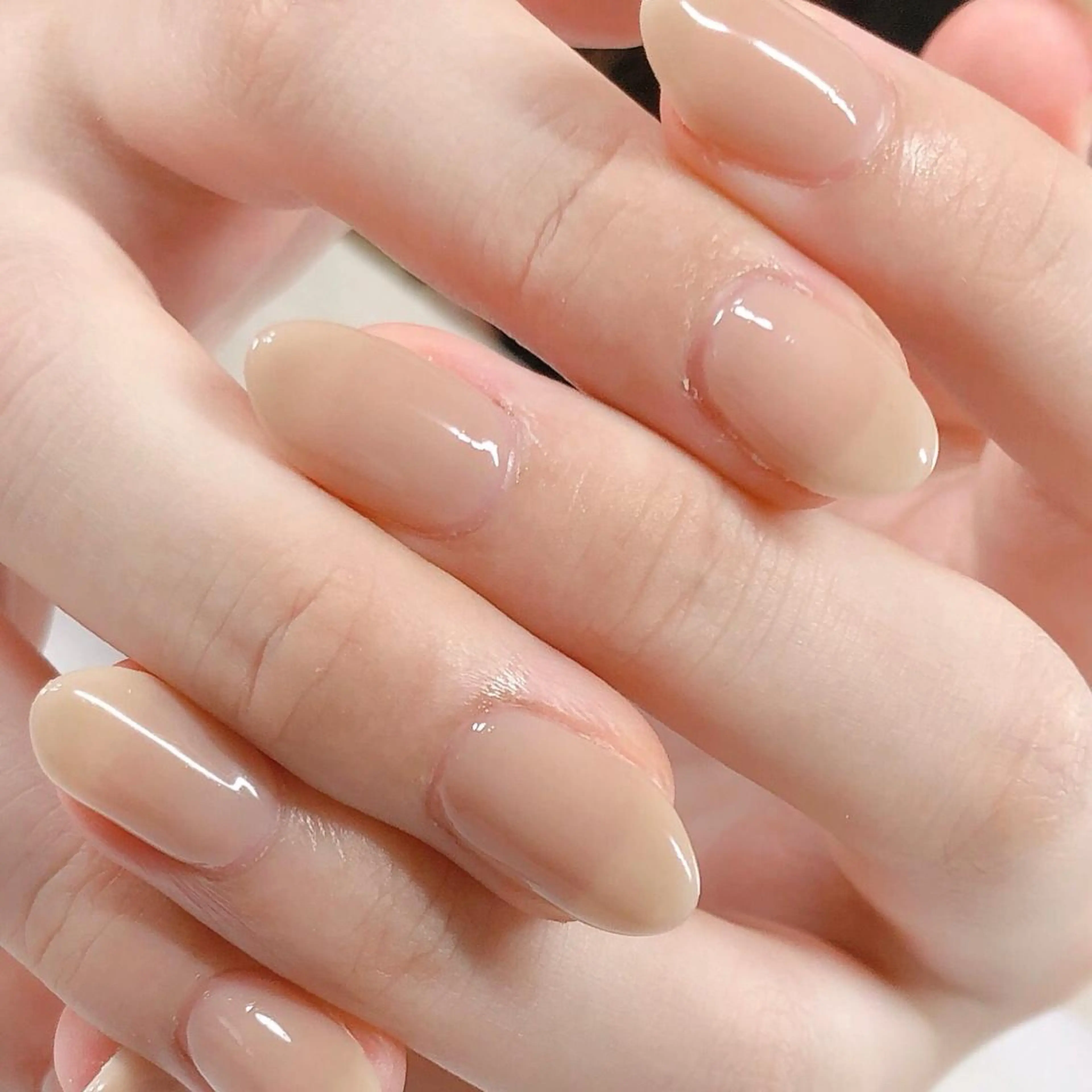 ネイル ワンカラーネイル 東 千夏のネイルデザイン