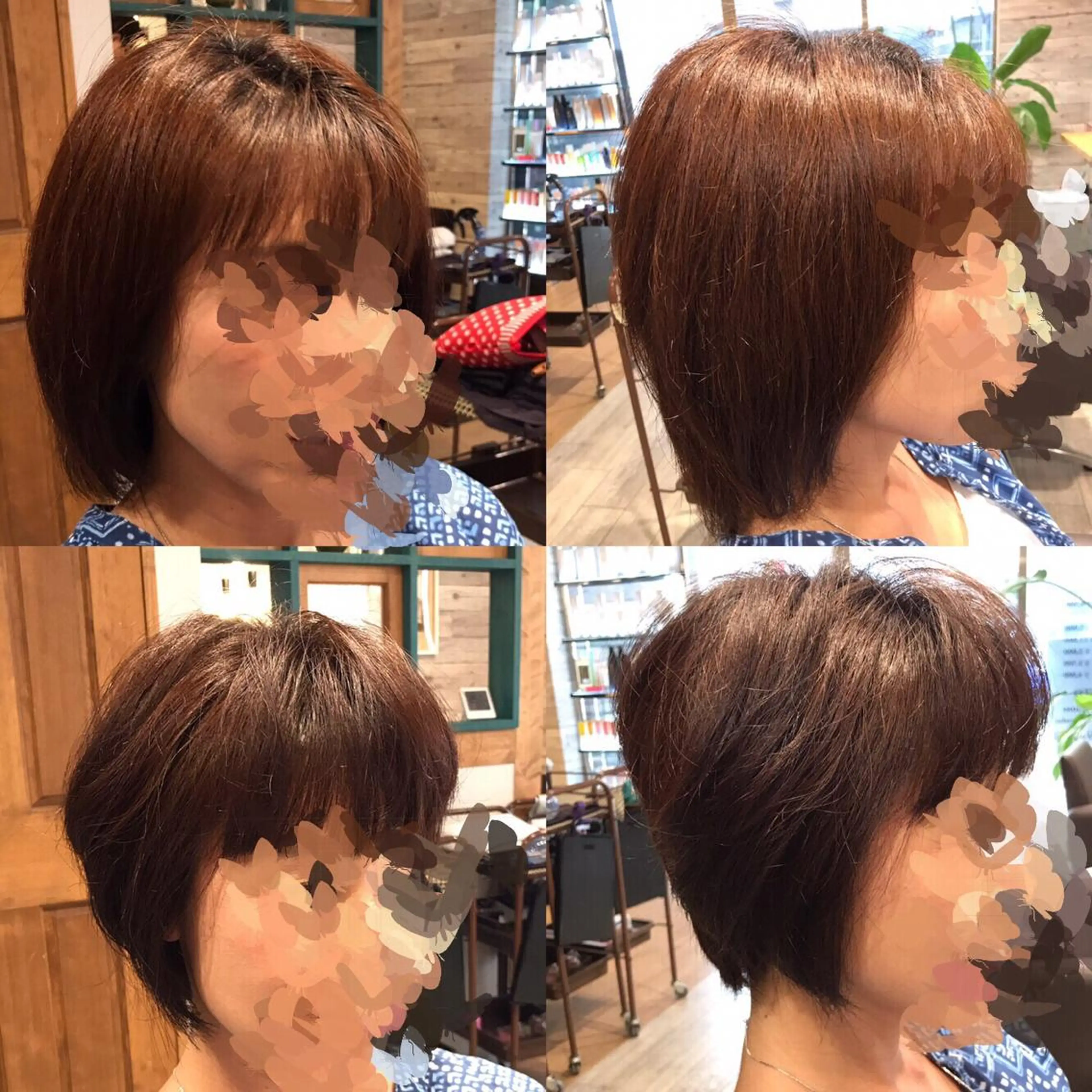 ショート 小顔カット TELA HAIR 幕張本郷所属・TELA HAIR 幕張本郷店　千尋のヘアスタイル