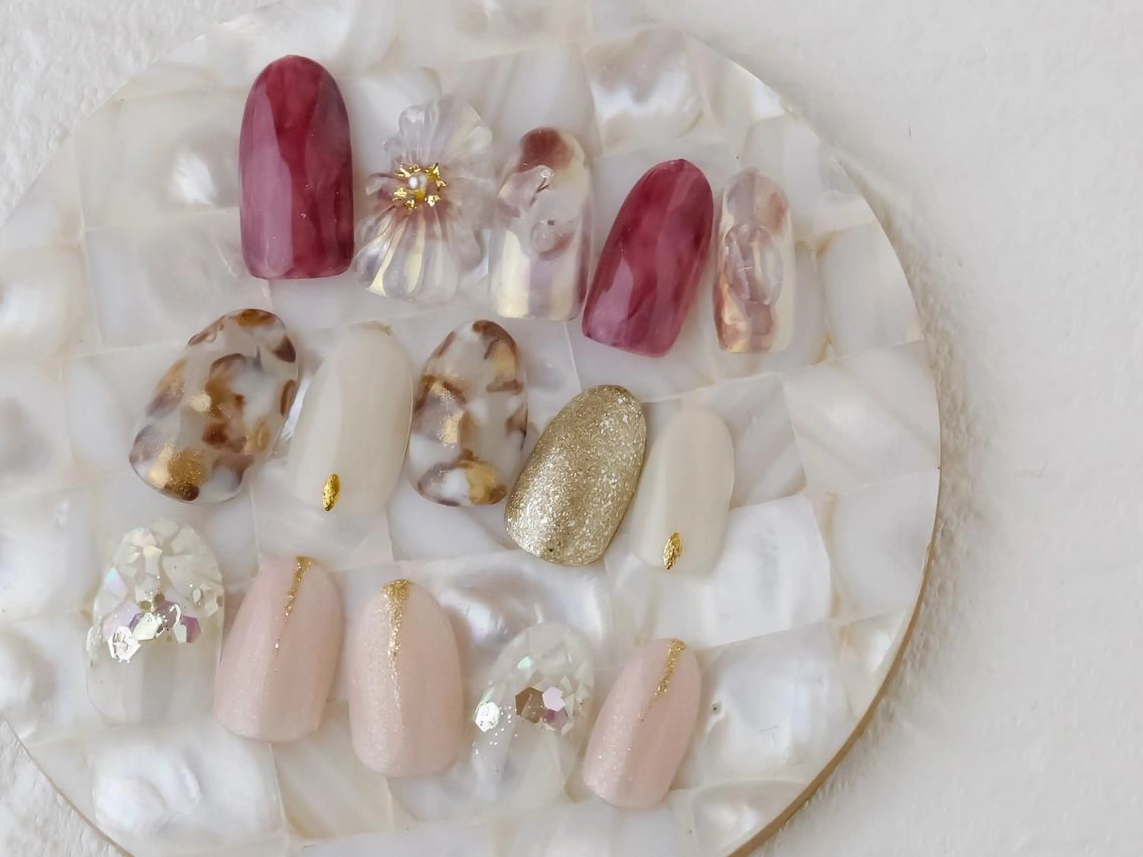 ネイル aime 中崎町のネイルデザイン