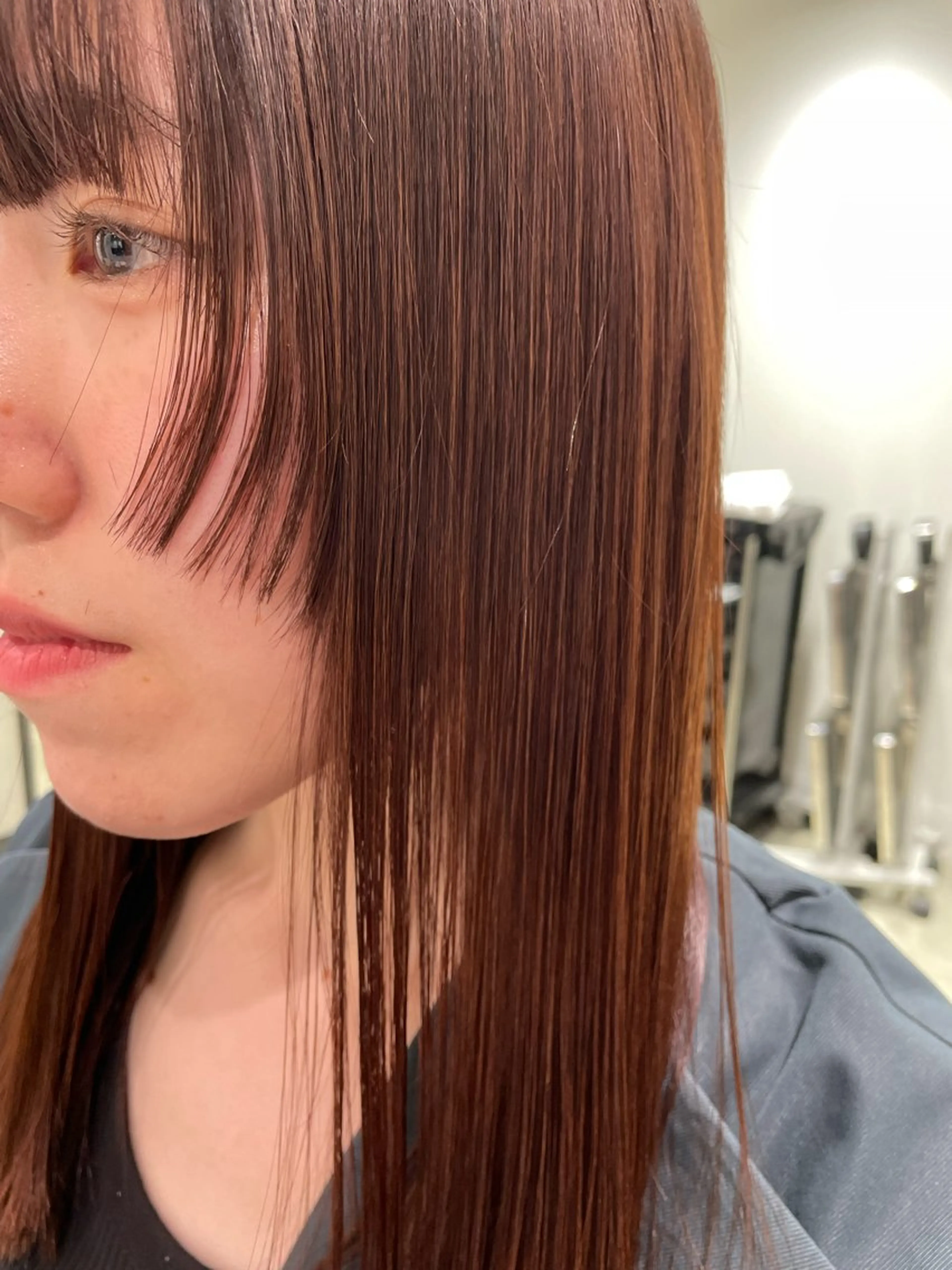 ロング カラー 吉川沙知 /ナチュラルカラーのヘアスタイル