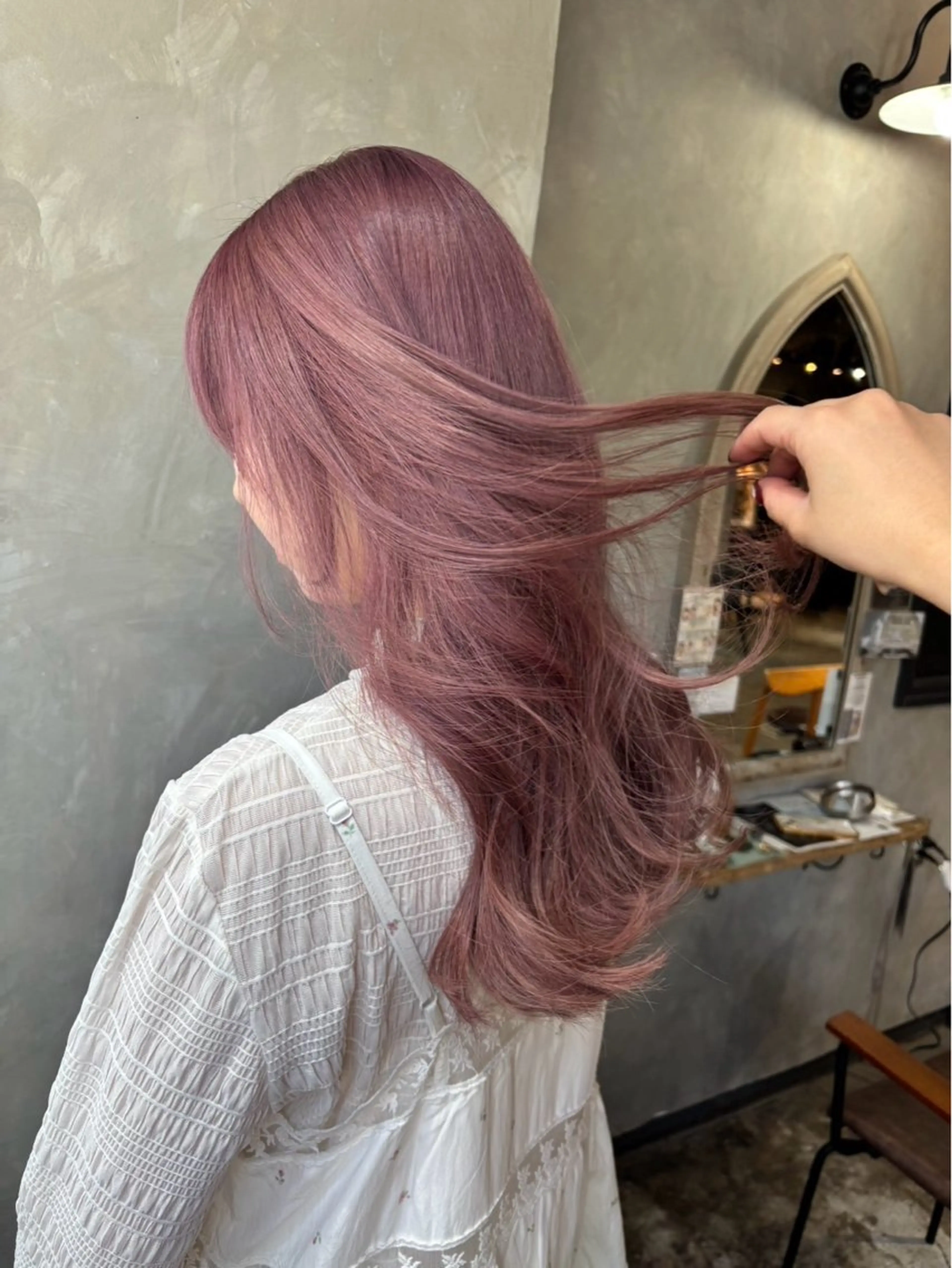 全頭ブリーチ＋オンカラーorリタッチ＋オンカラー『 12月16日10:00-限定』🎀🫧の写真