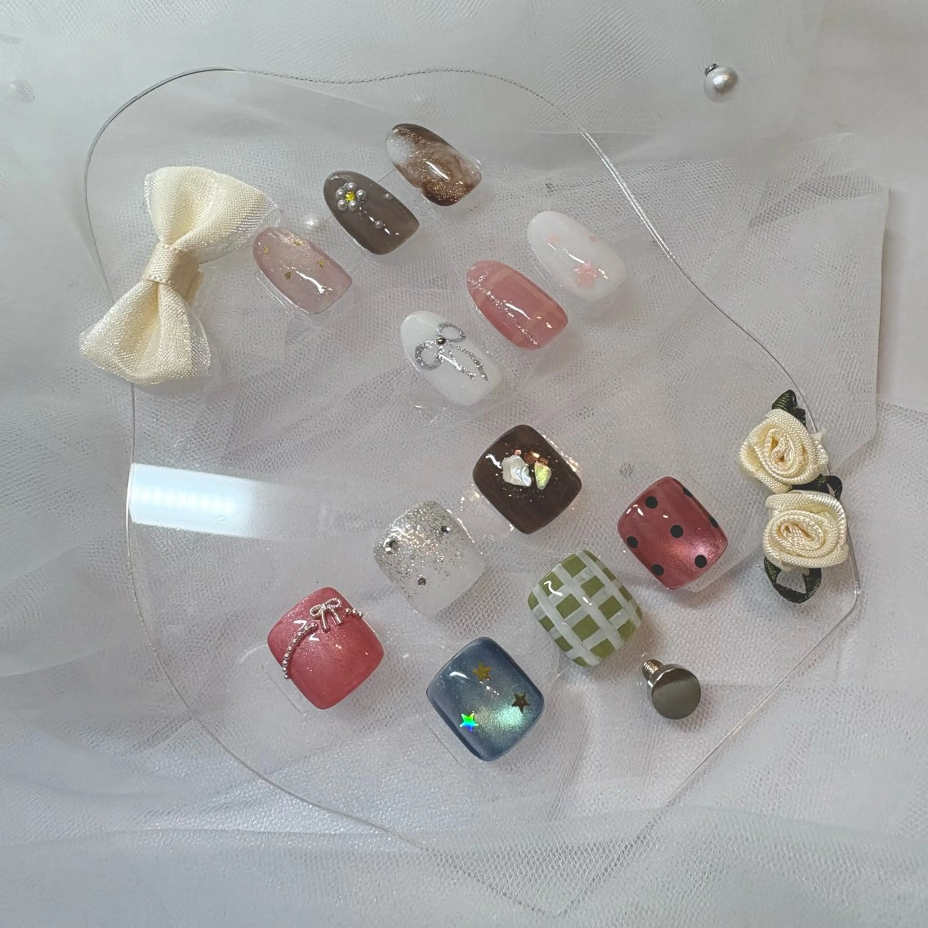 ネイル アートネイル フットネイル Luxe 燕三条店 Miinaのネイルデザイン