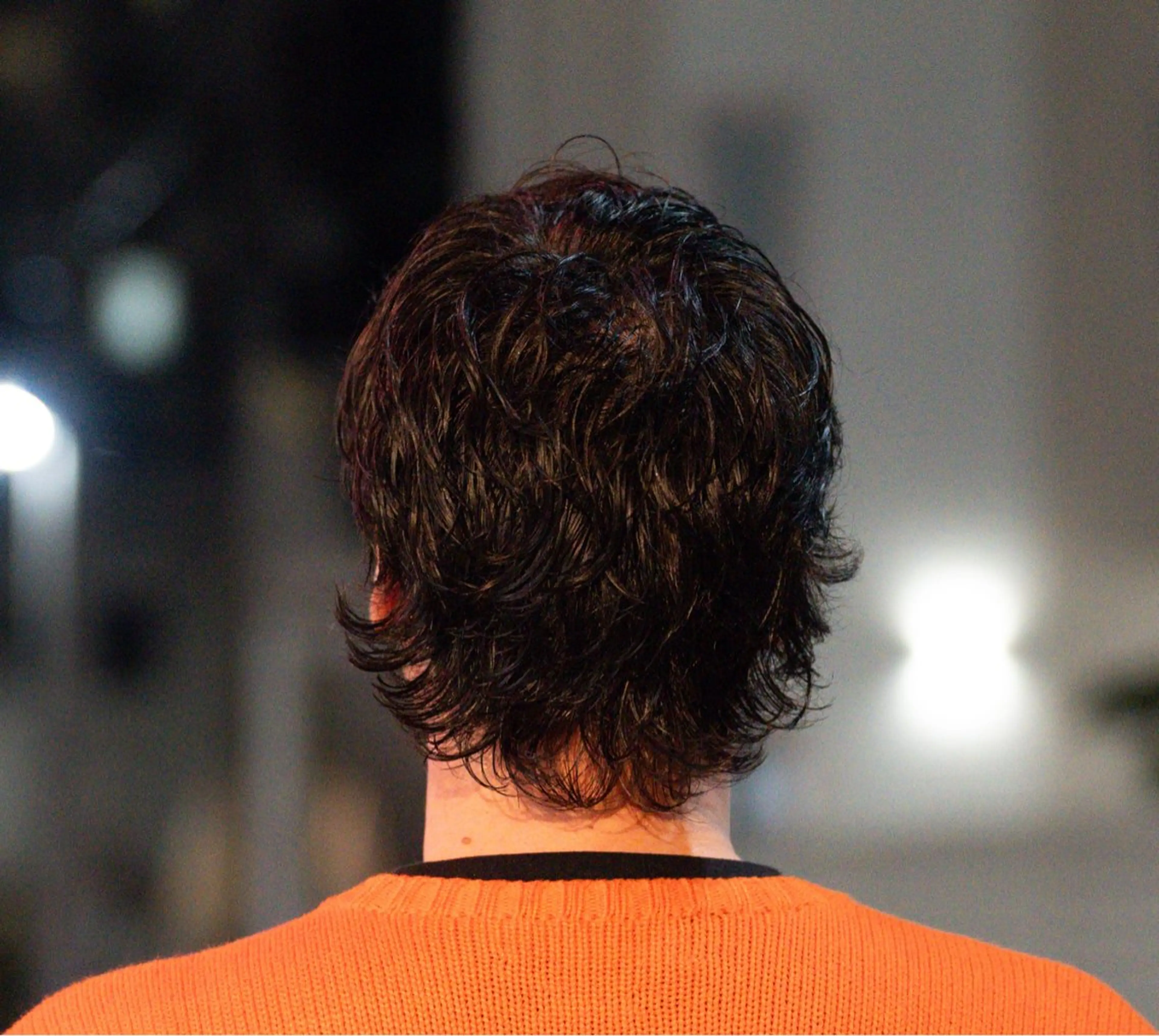 ミディアム カラー パーマ メンズ ミディアムパーマ メンズパーマ カット パーマ 🔗メンズサロン🔗 Kieのヘアスタイル