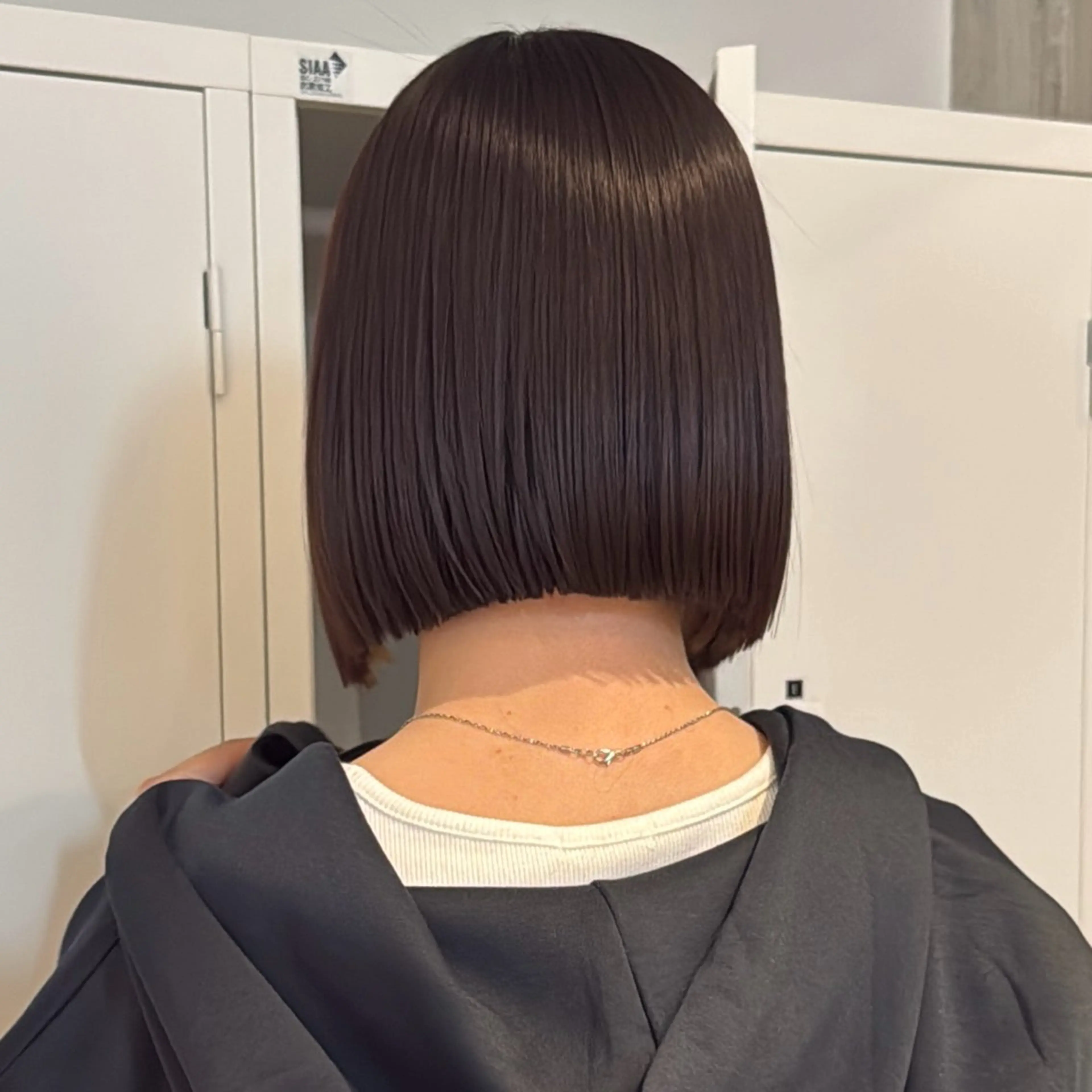 ショート カット 縮毛矯正 トリートメント Laff新宿所属・髪質改善/縮毛矯正/ ボブ/新宿/伊藤豊のヘアスタイル