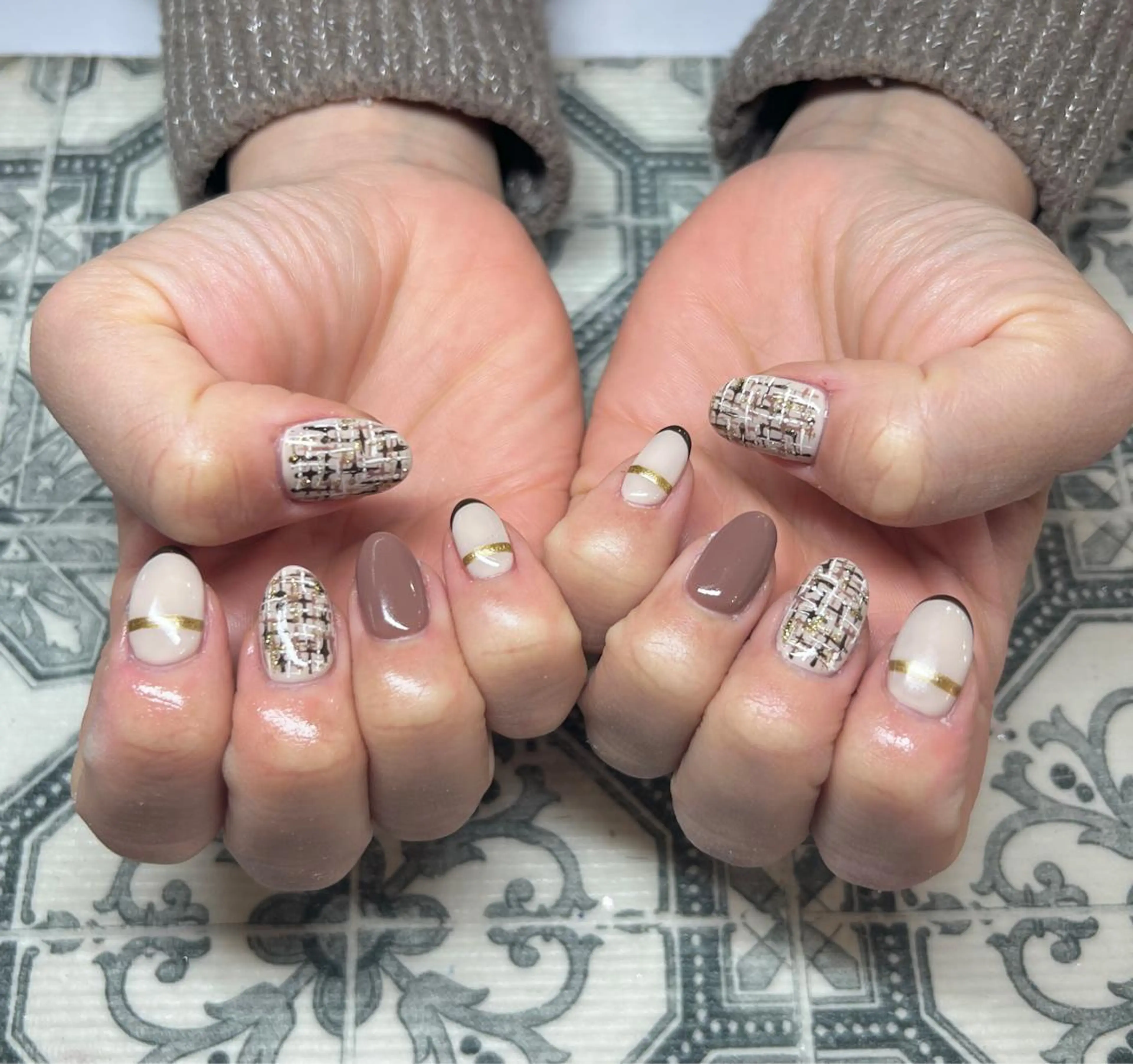 ネイル いちじゅう あおいのネイルデザイン