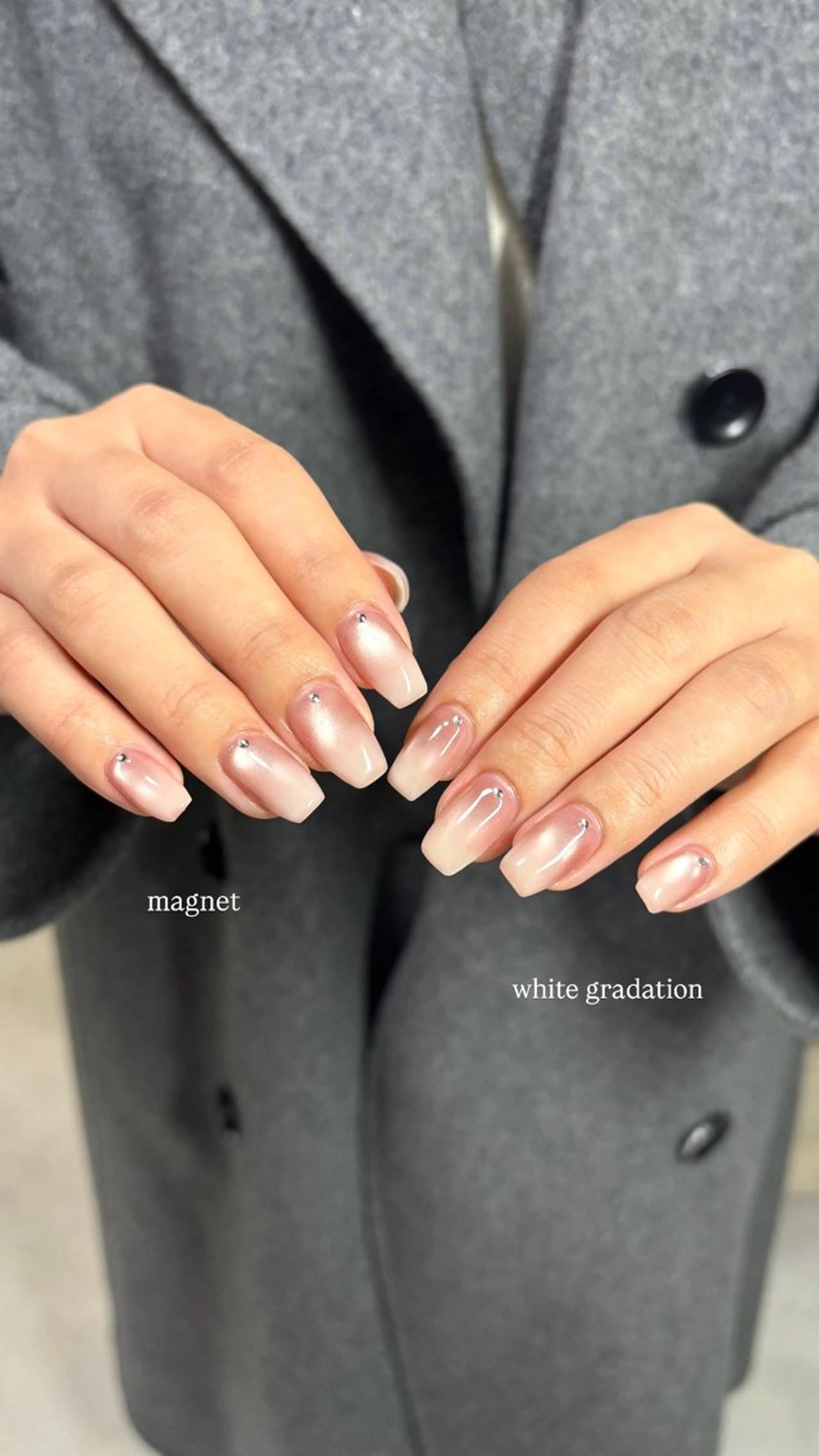 ネイル ハンドネイル 韓国ワンホンnail yukiのネイルデザイン