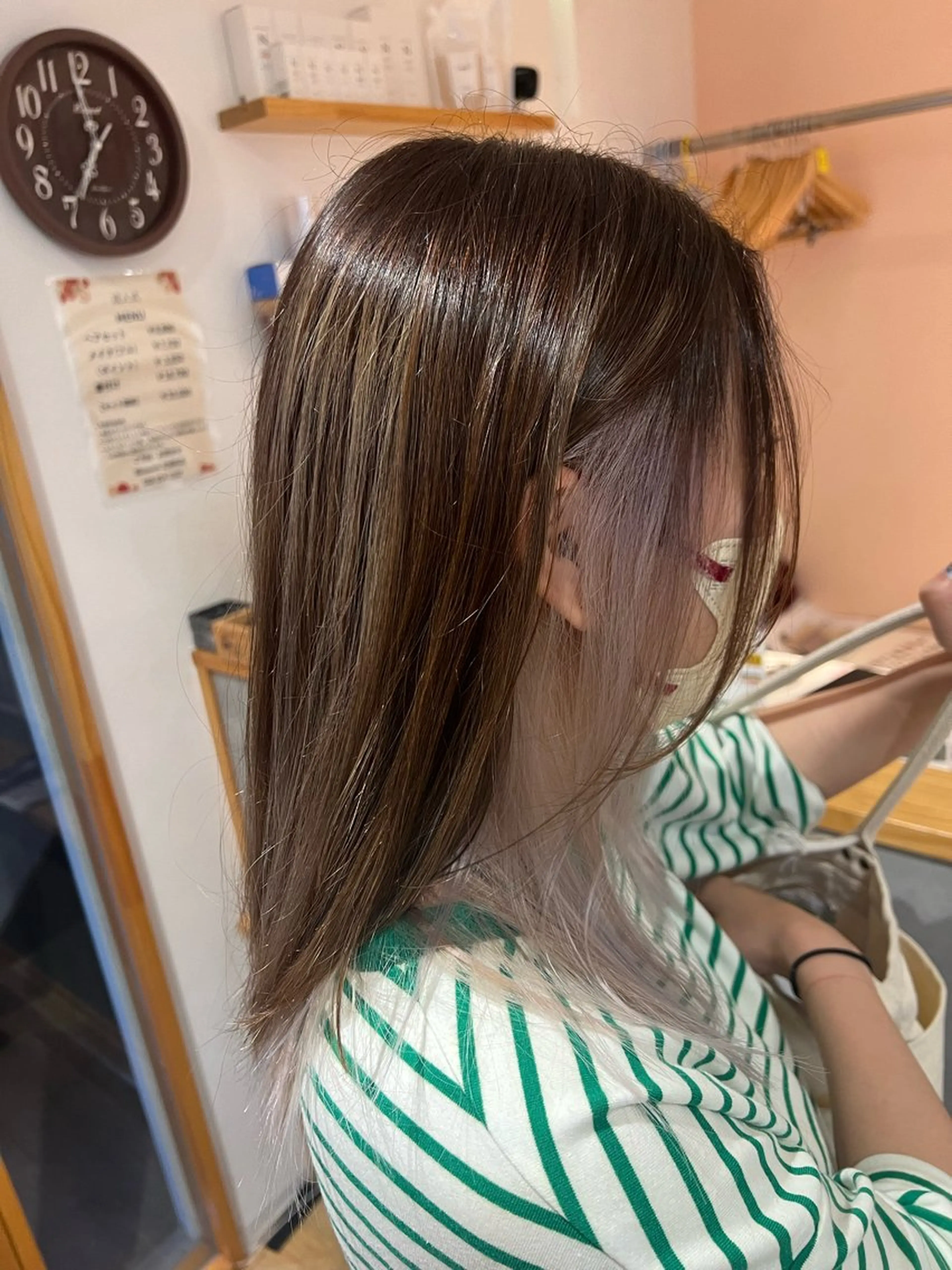 ミディアム ヘアカラー トリートメント Kazu .Kのヘアスタイル