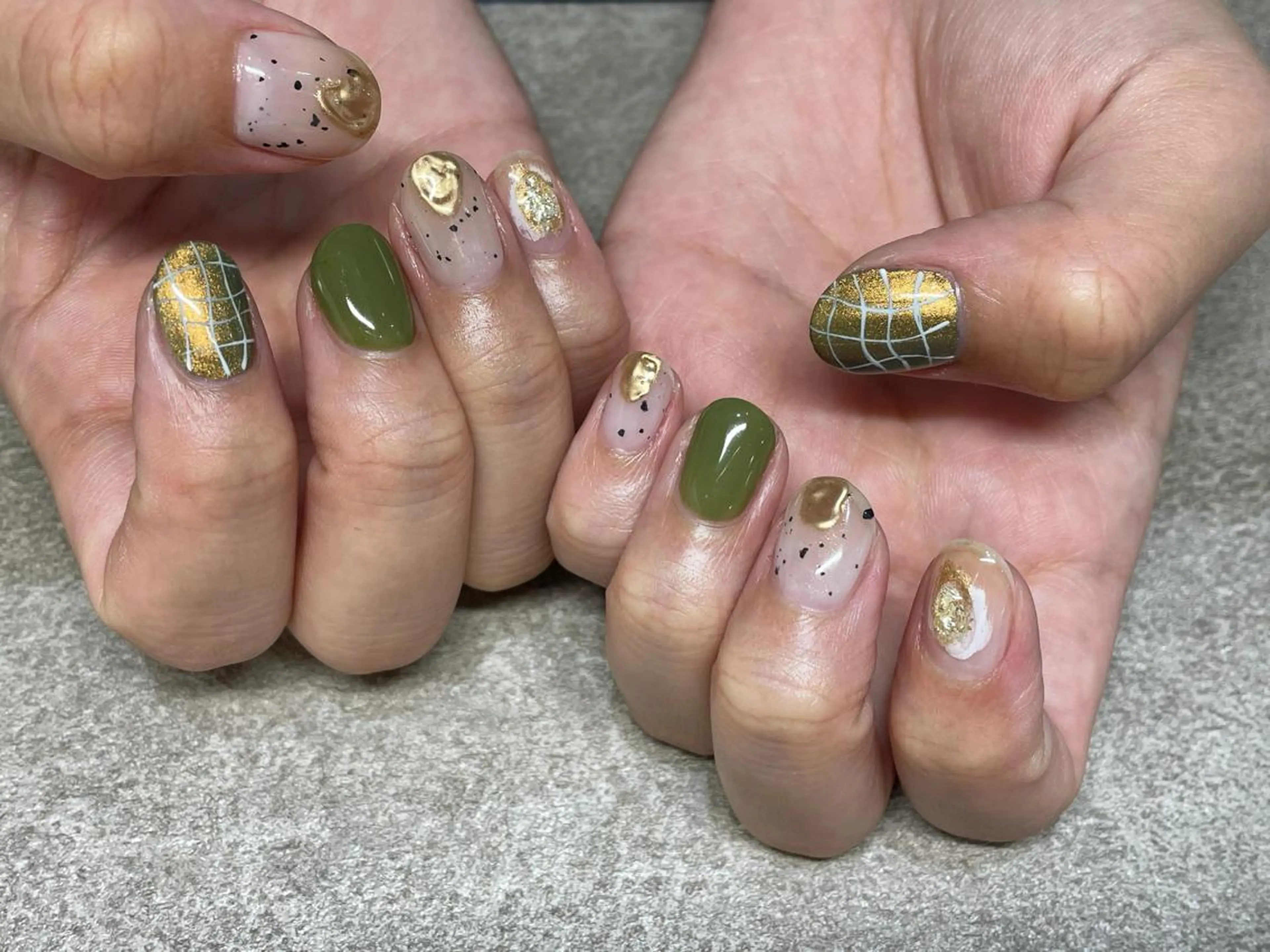 ネイル ニュアンスネイル Nagashima sanaのネイルデザイン