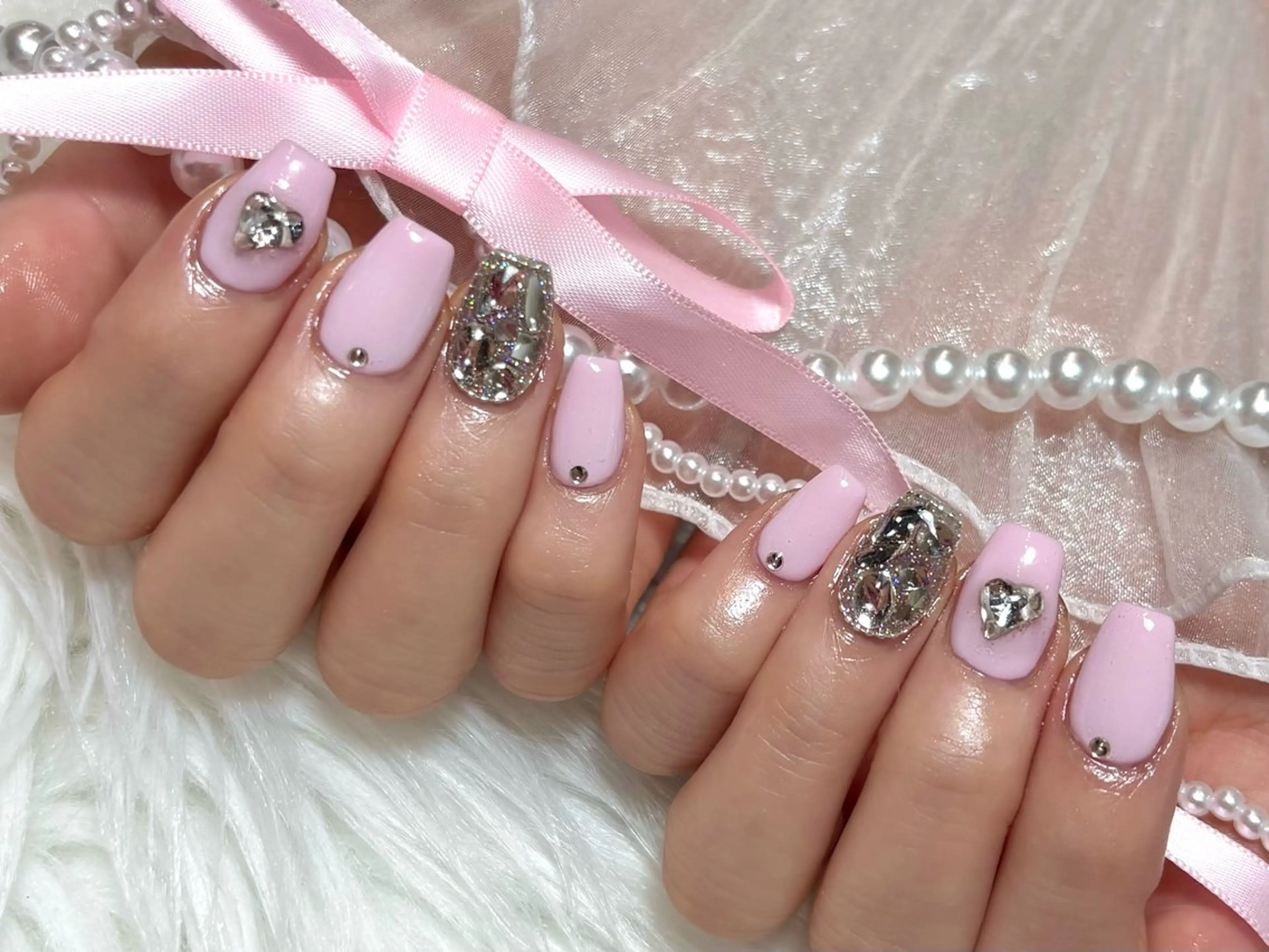 ネイル ハンドネイル joieange福島 矢野のネイルデザイン