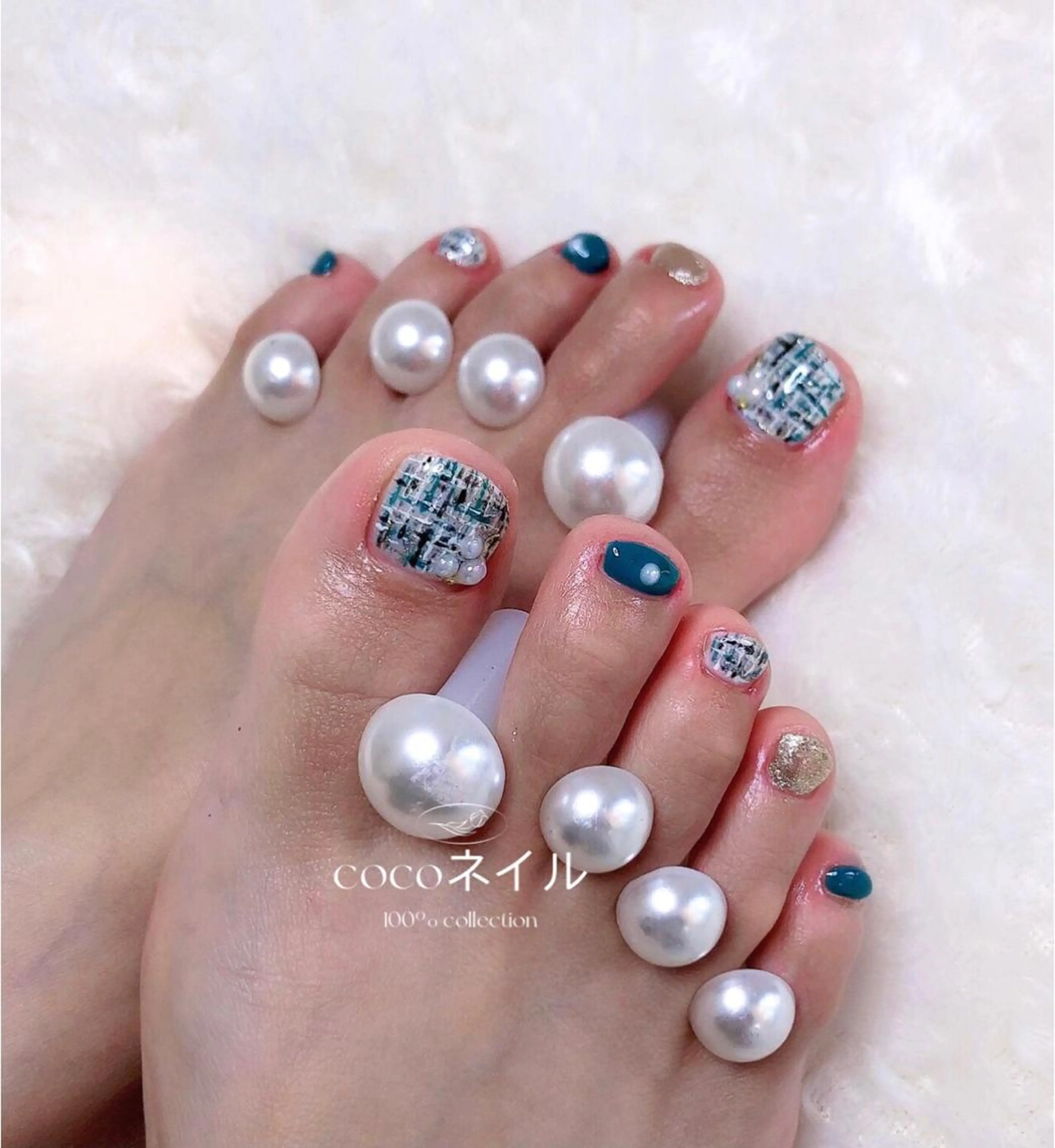 ネイル フットネイル cocoネイル&まつげサロン所属・片平 恭子のマツエク・マツパデザイン