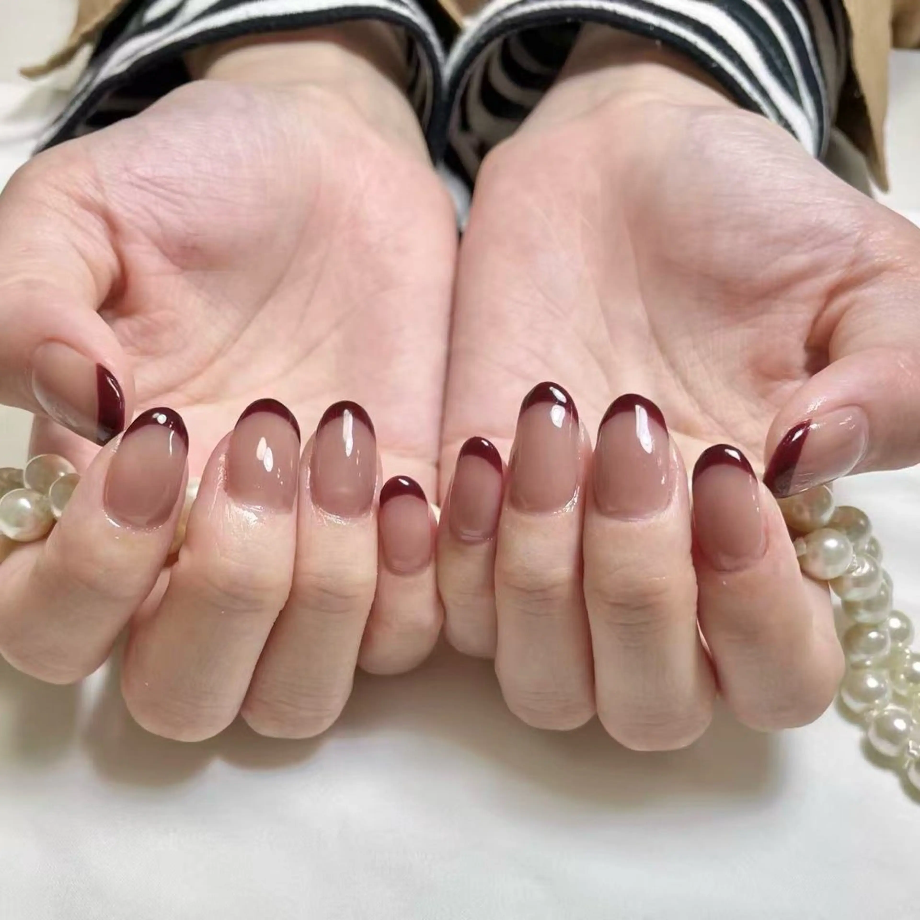 オフ無し　🥝カラーフレンチの写真