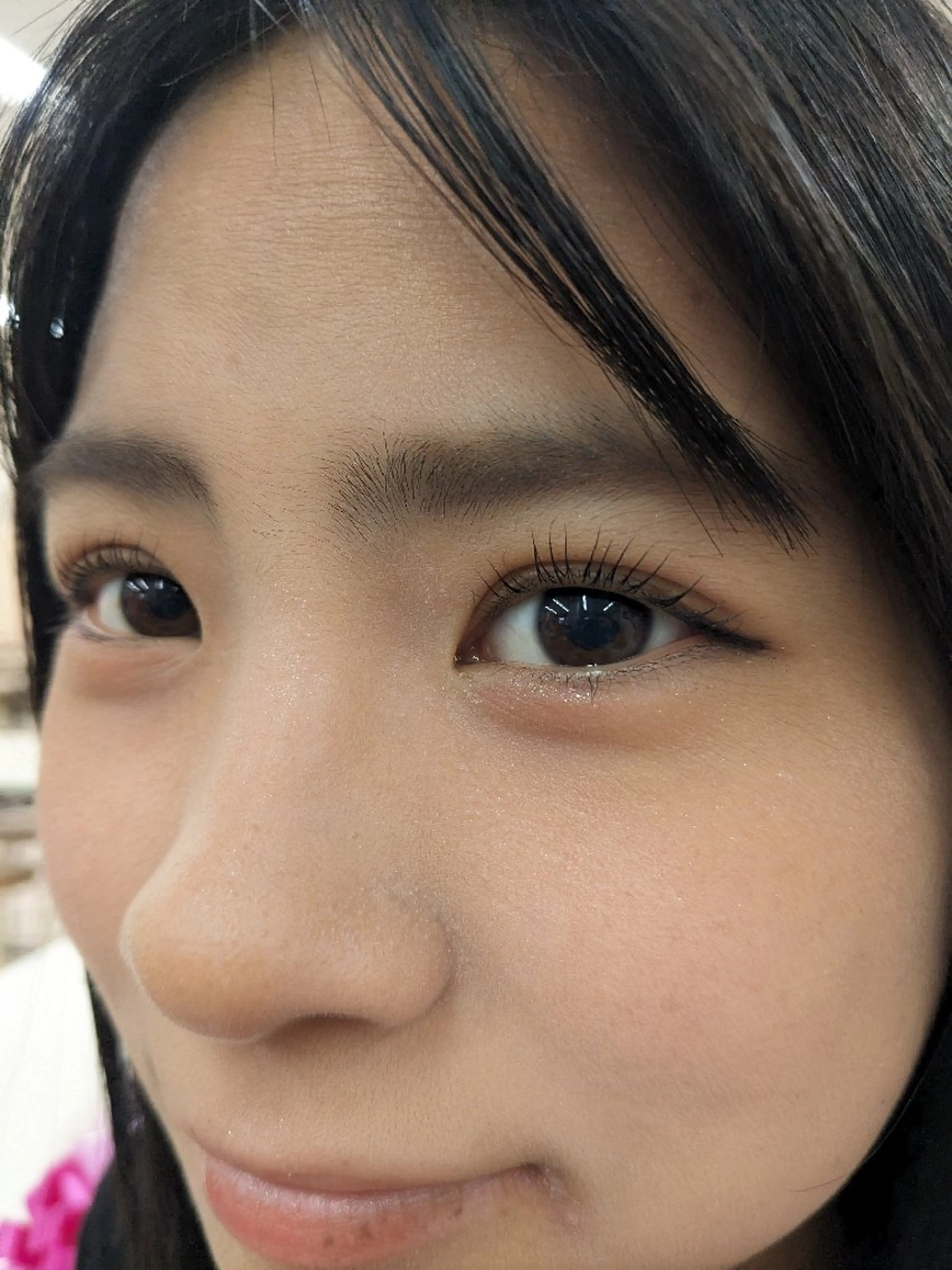 リフトまつ毛カールの写真