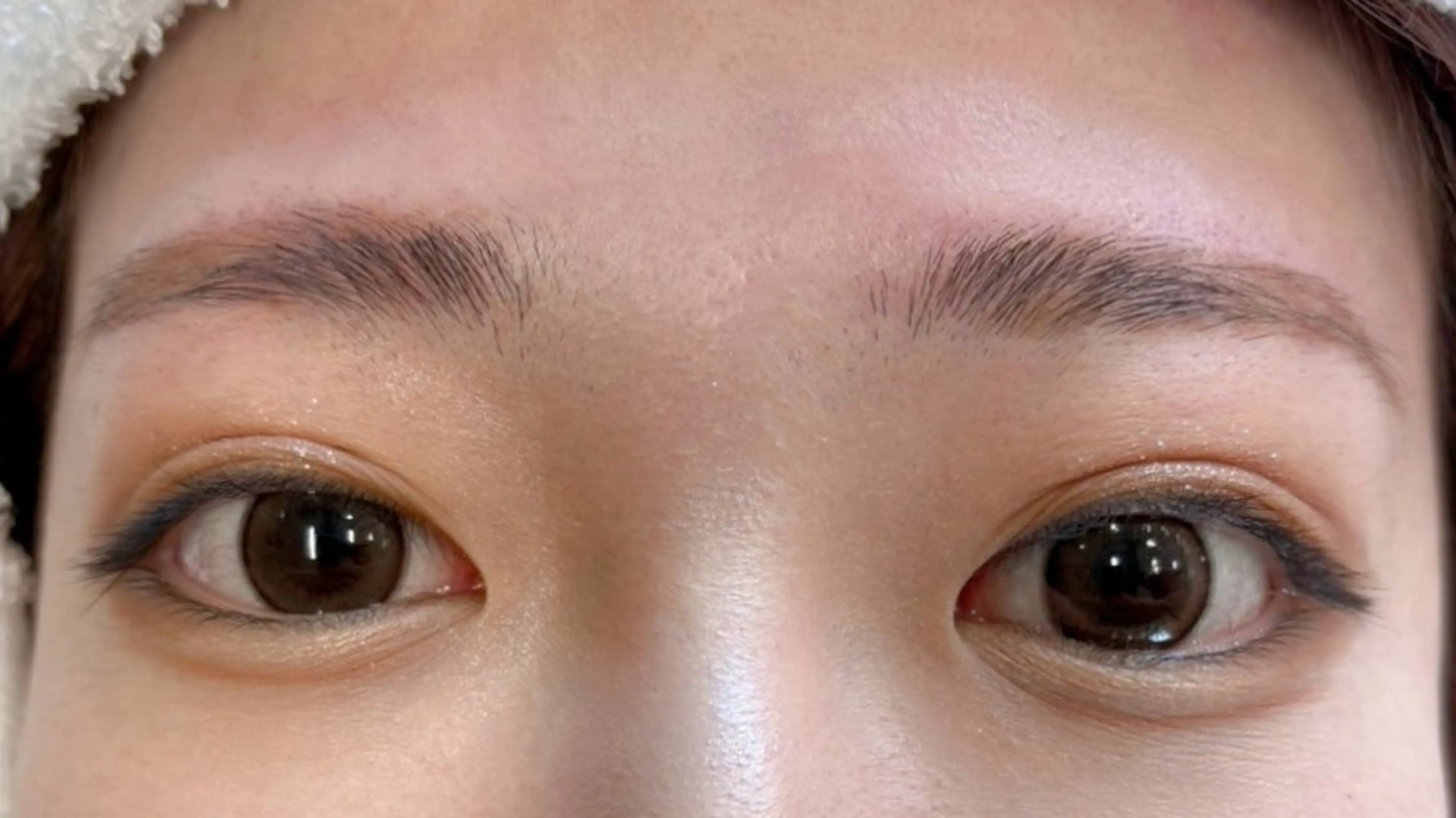 アイブロウ ワックス脱毛 その他(アイブロウ) 束感まつぱ🥑🤍 NATUKI🤍のマツエク・マツパデザイン