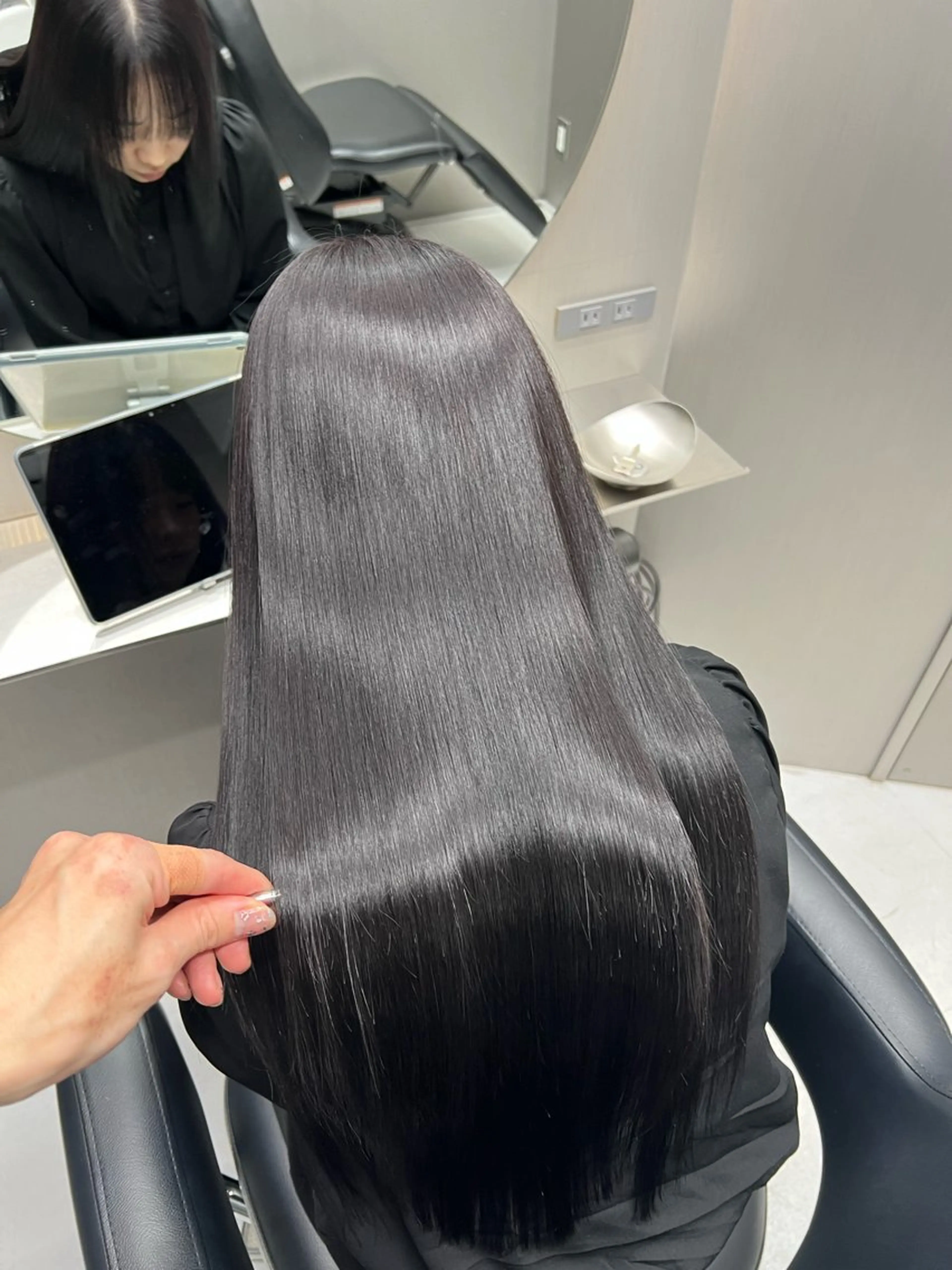 ロング カラー カット ヘアカラー トリートメント みつゆ 表参道/原宿のヘアスタイル