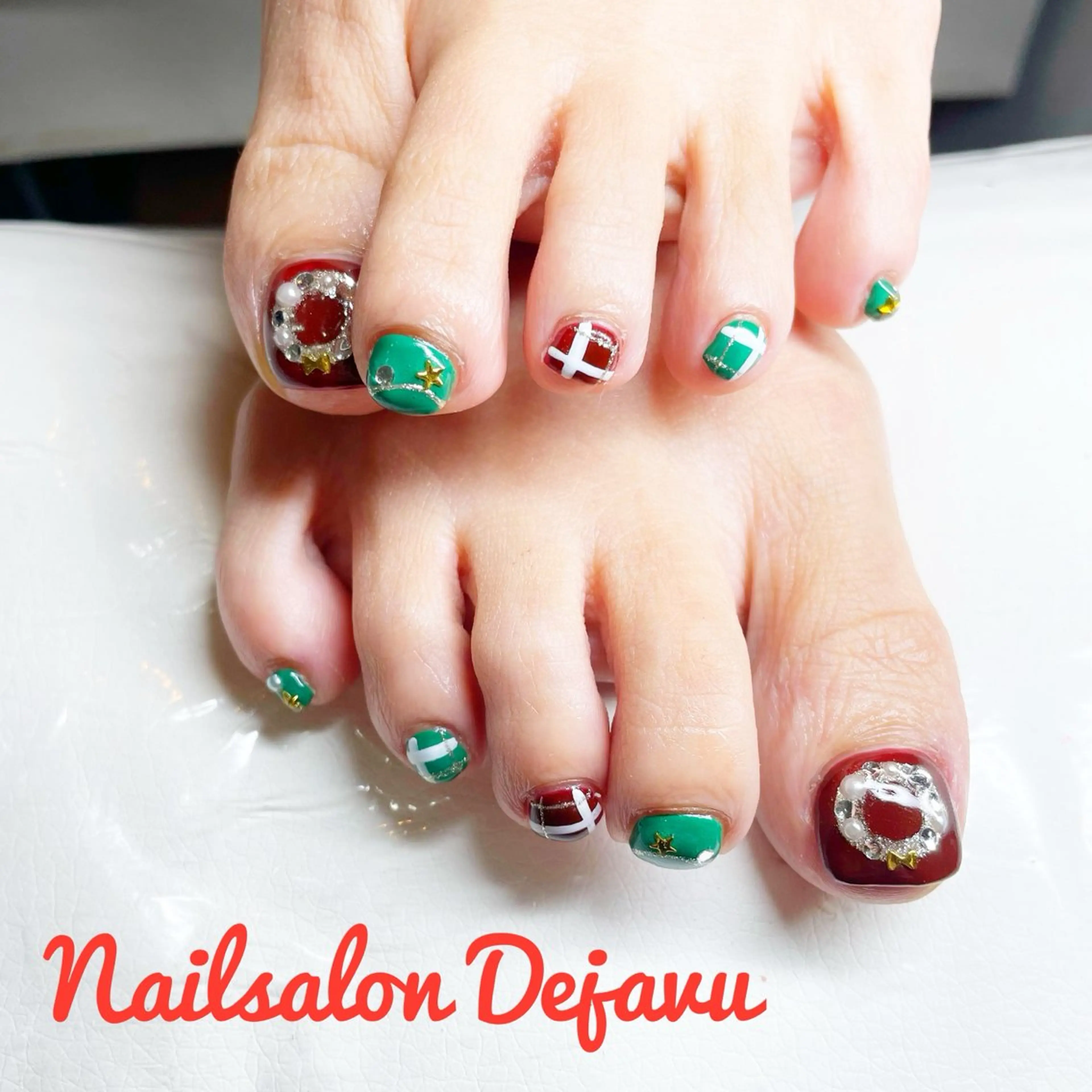 ネイル フットネイル フットネイル Dejavu所属・Nail salon Dejavu 🌿のネイルデザイン