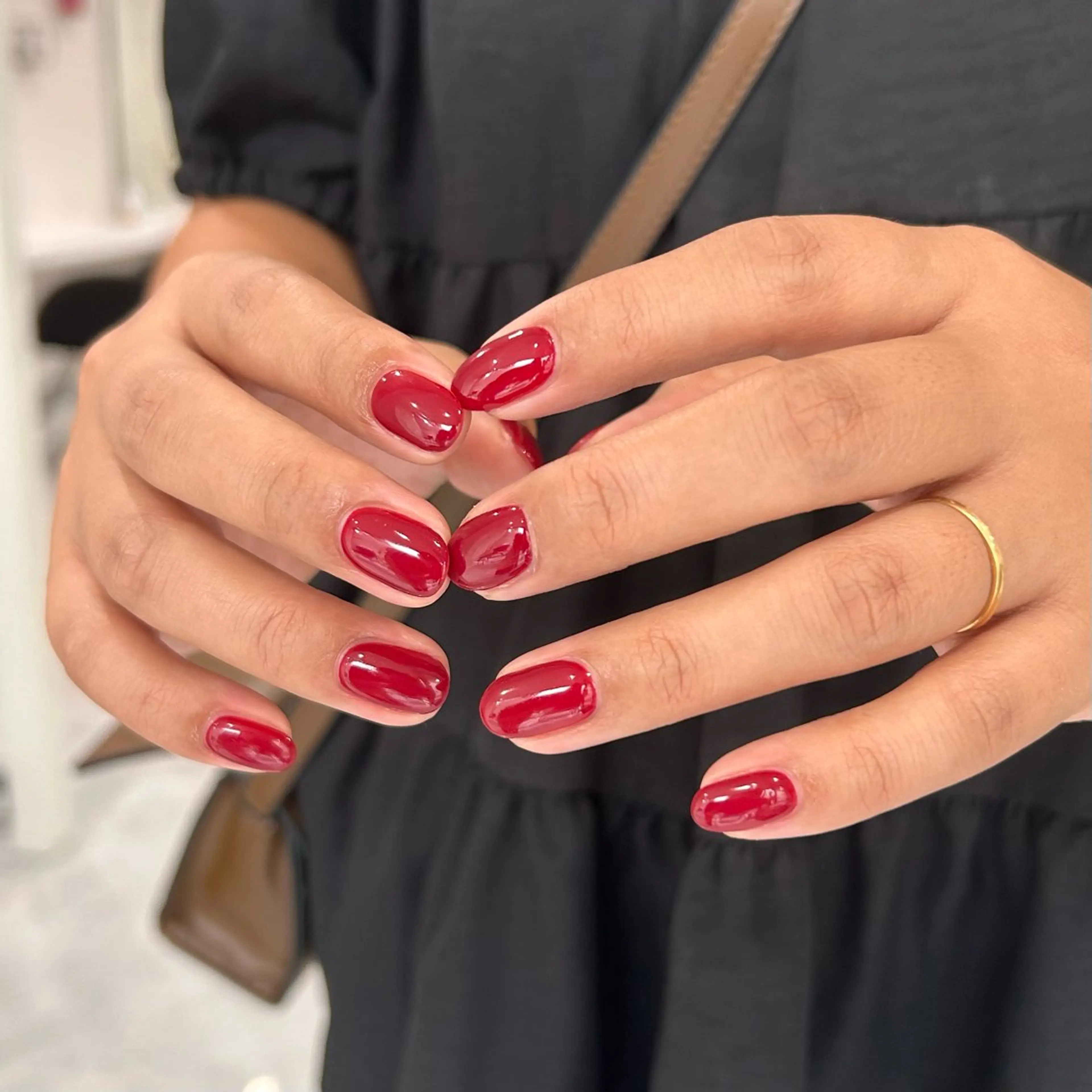 ネイル ボルドー ハンドネイル RYO ／Amourのネイルデザイン