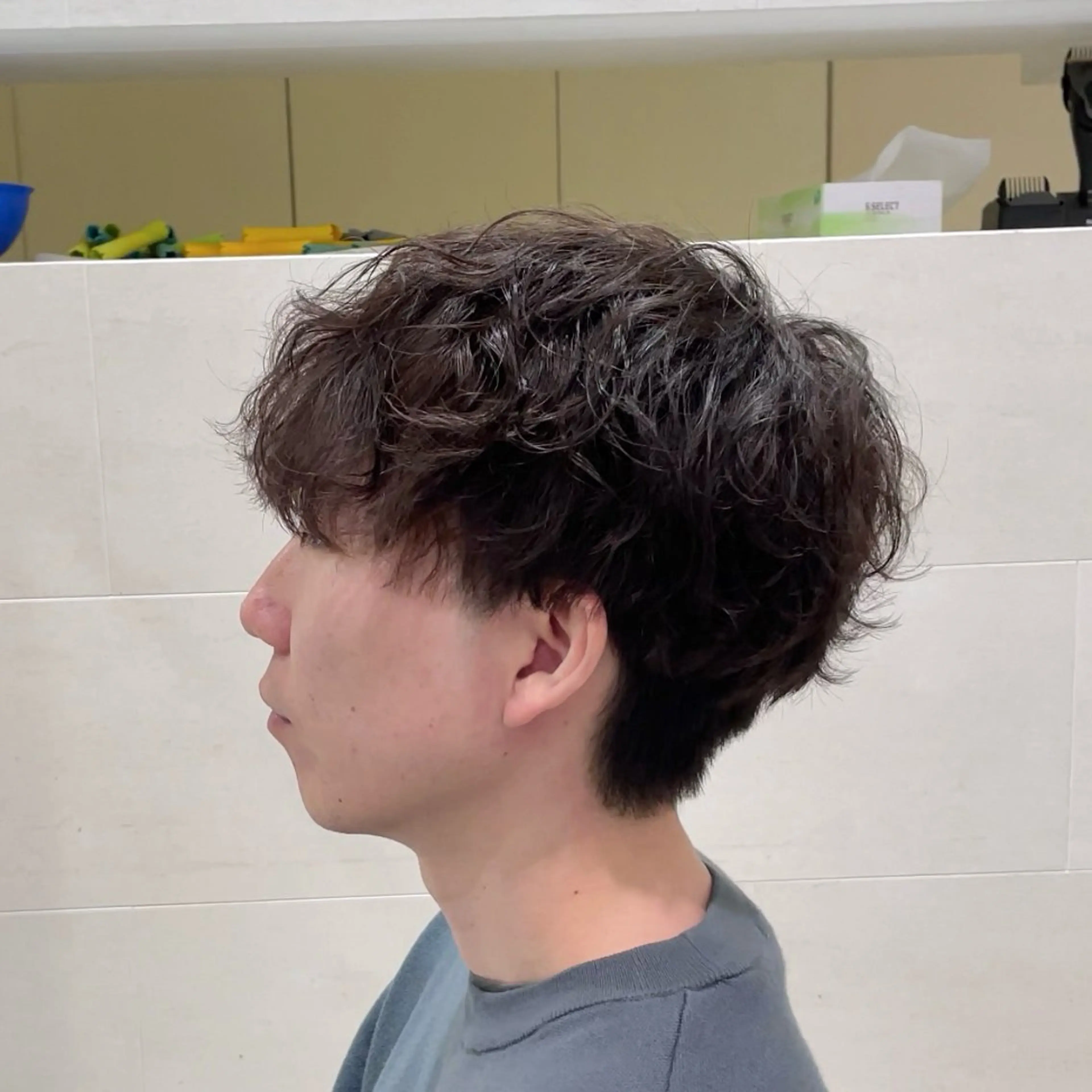 メンズパーマ+カット(ミニモ学割)の写真