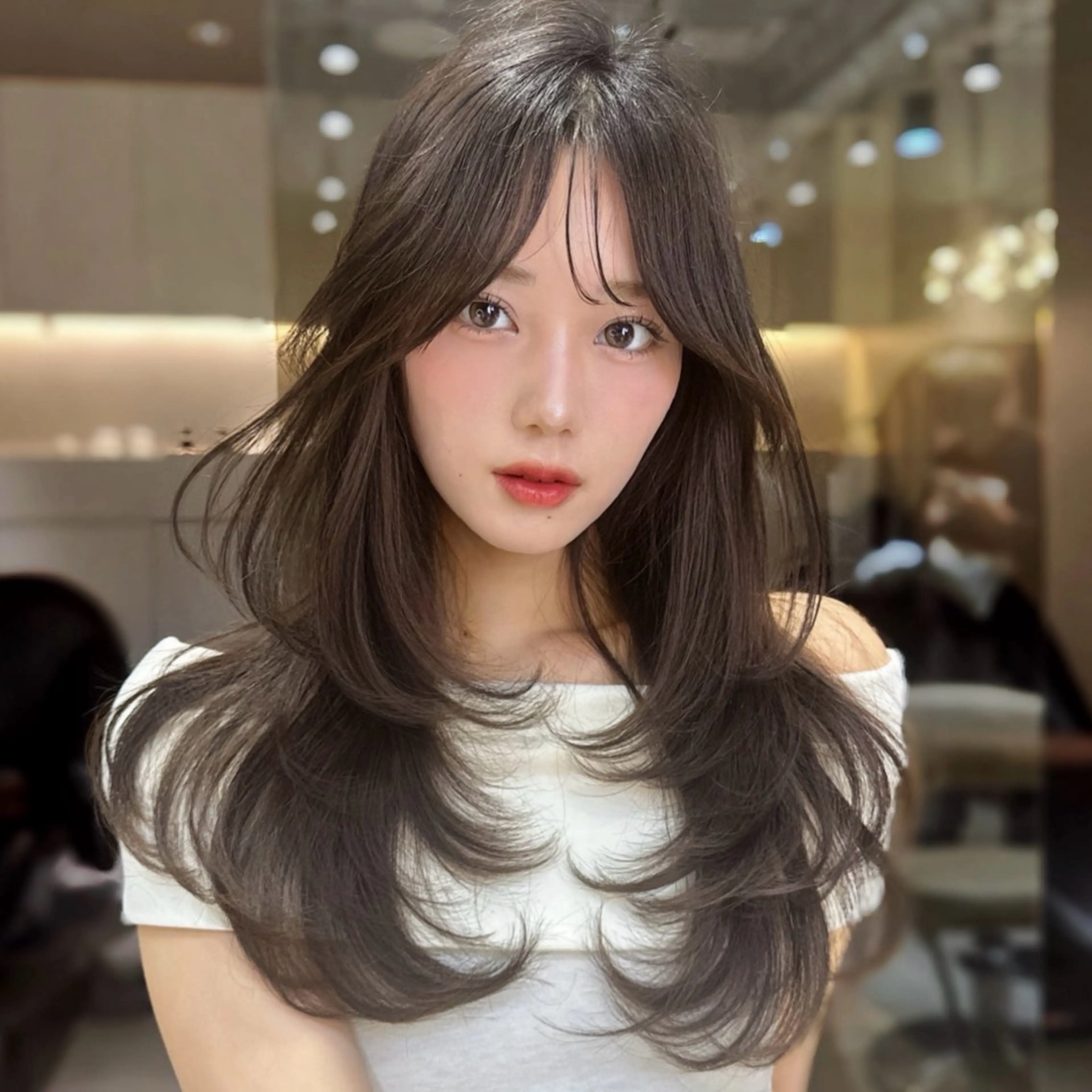 ロング 韓国ヘア/前髪/ 髪質改善/おばかんのヘアスタイル