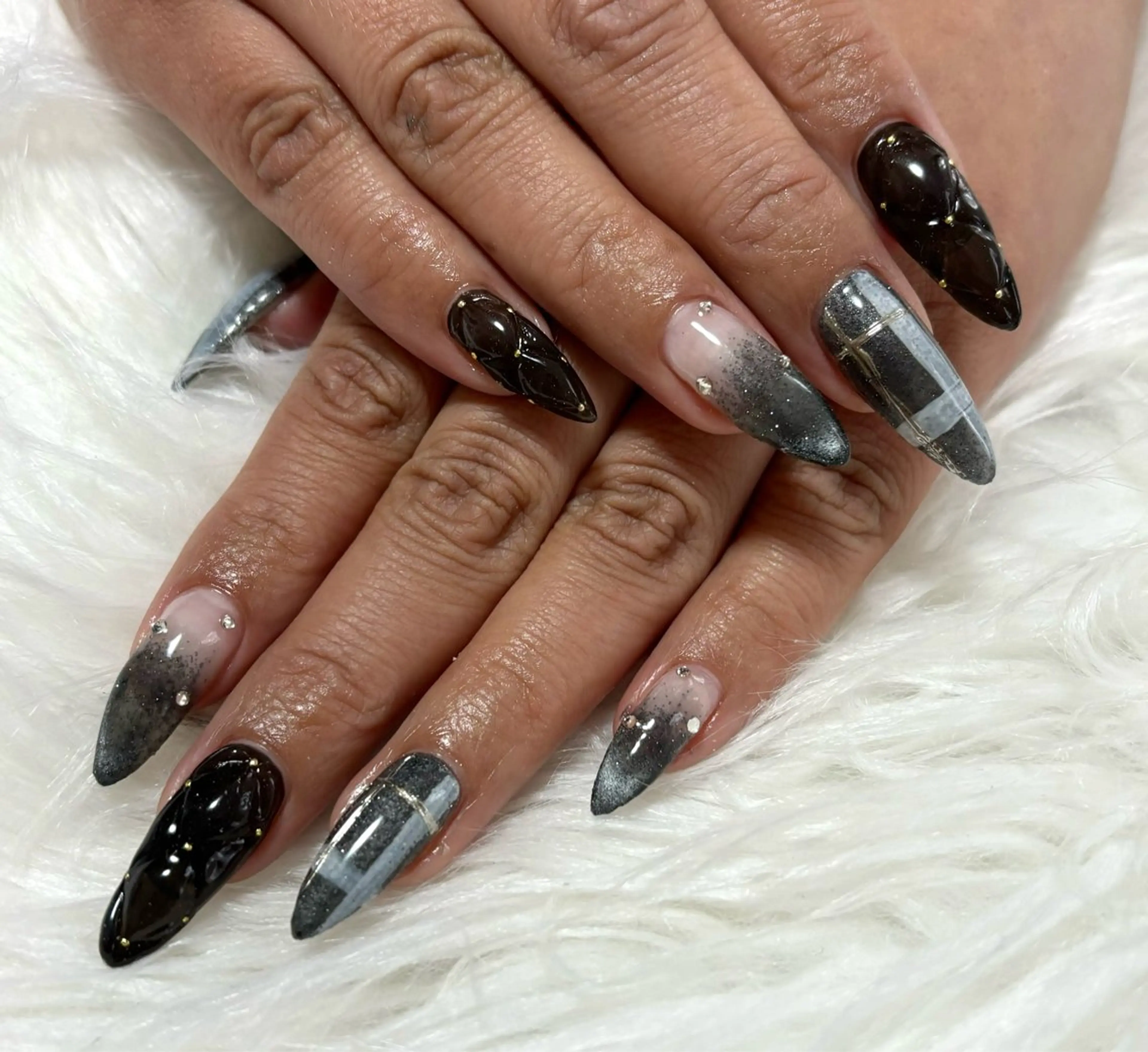 ネイル ハンドネイル nail salon HIRUKANAのネイルデザイン