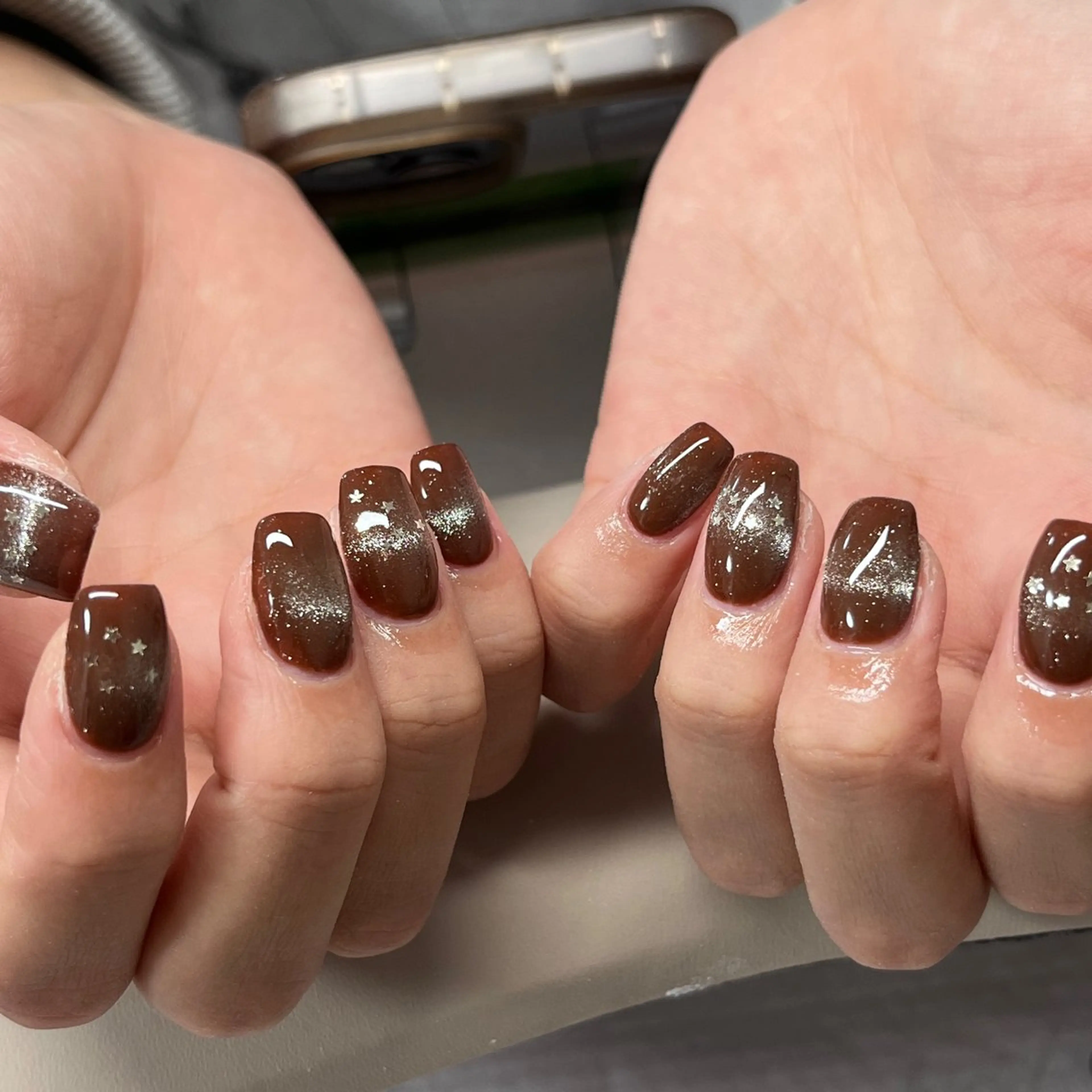 ネイル アートネイル ジェルネイル 韓国ネイル 持ち込み スカルプネイル ハンドネイル はなネイル所属・R_nail xixiのネイルデザイン