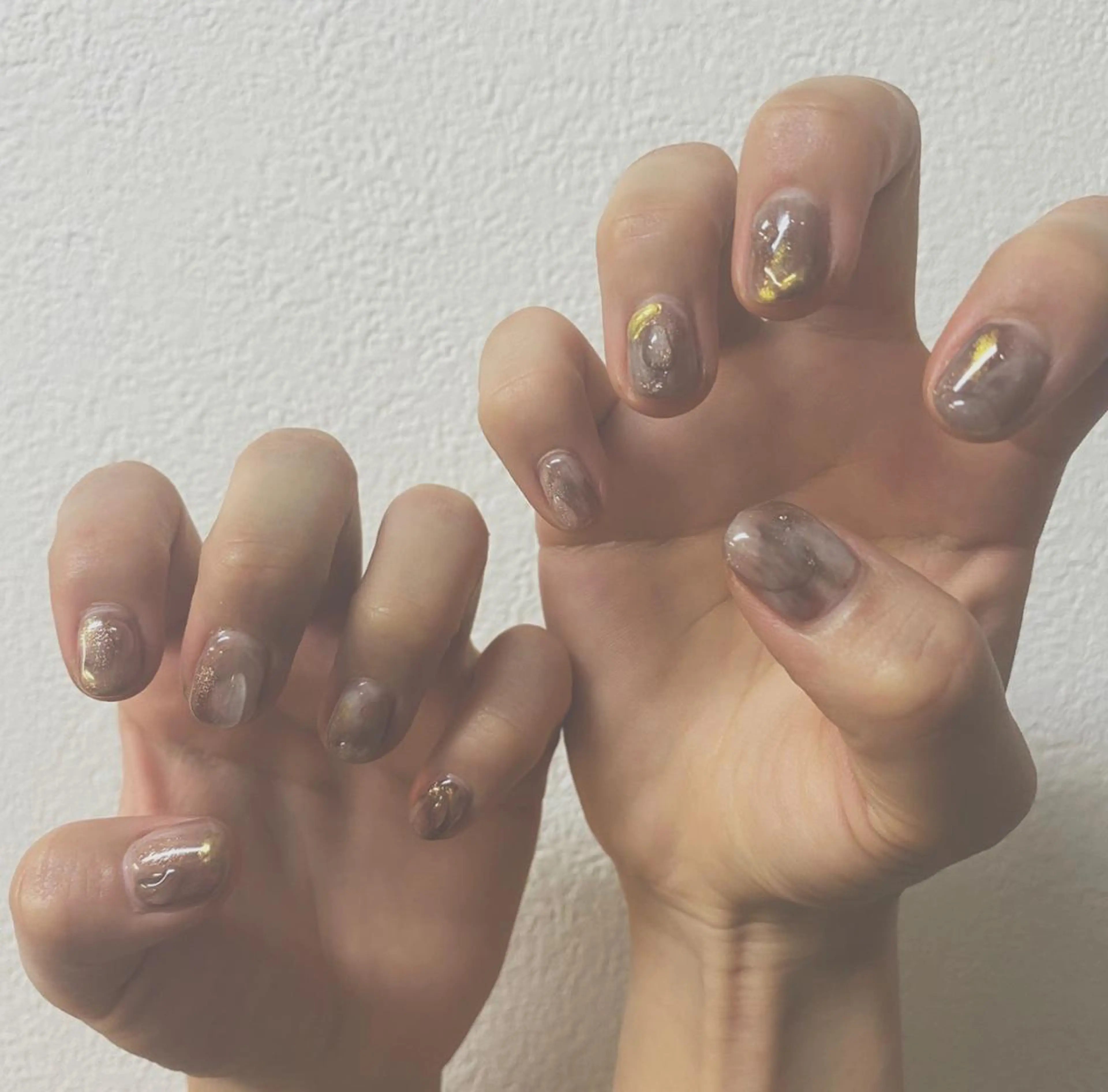 ネイル ニュアンスネイル ハンドネイル 鈴木 優菜のネイルデザイン