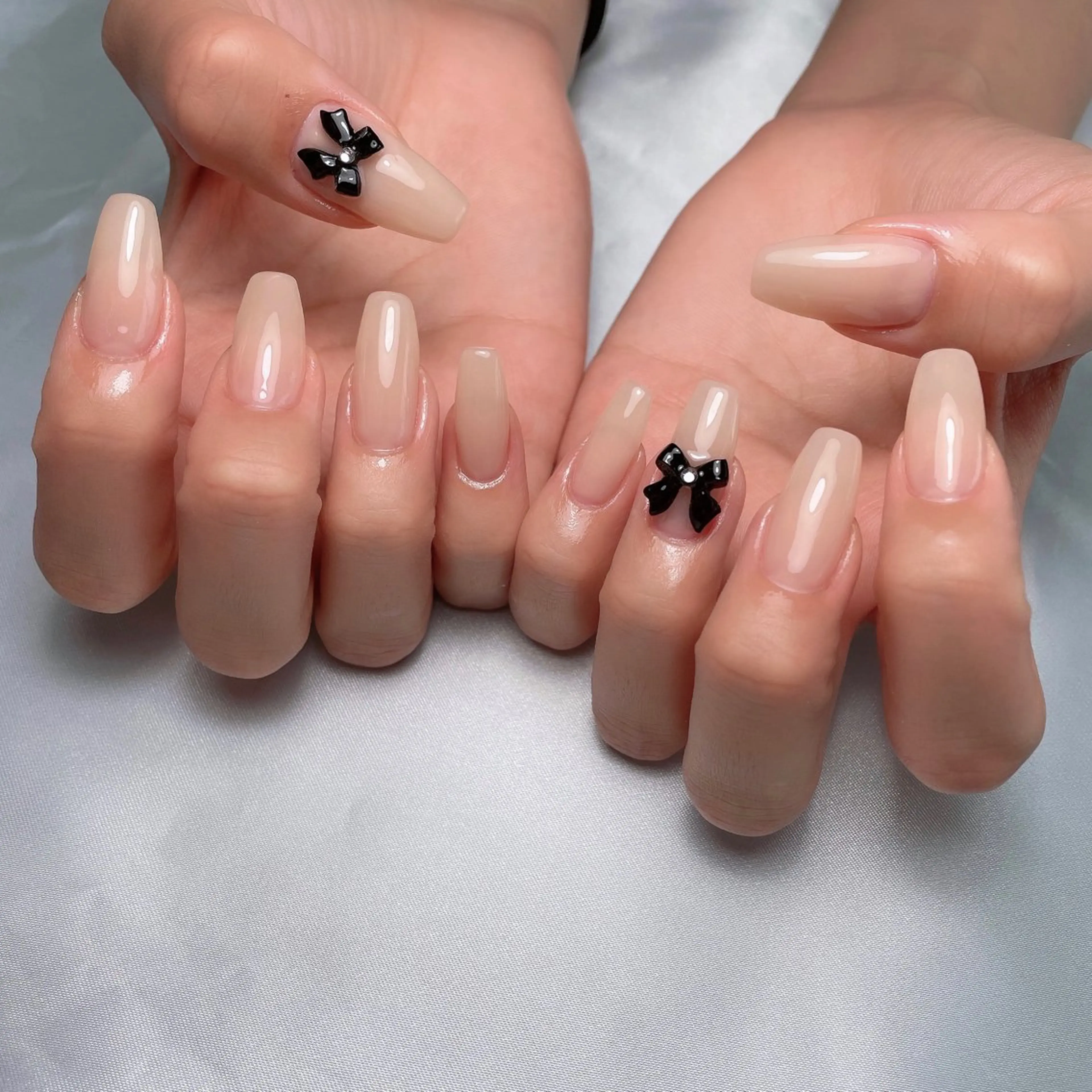 ネイル リボン シンプルネイル ALL Nail &whiteningのその他イメージ