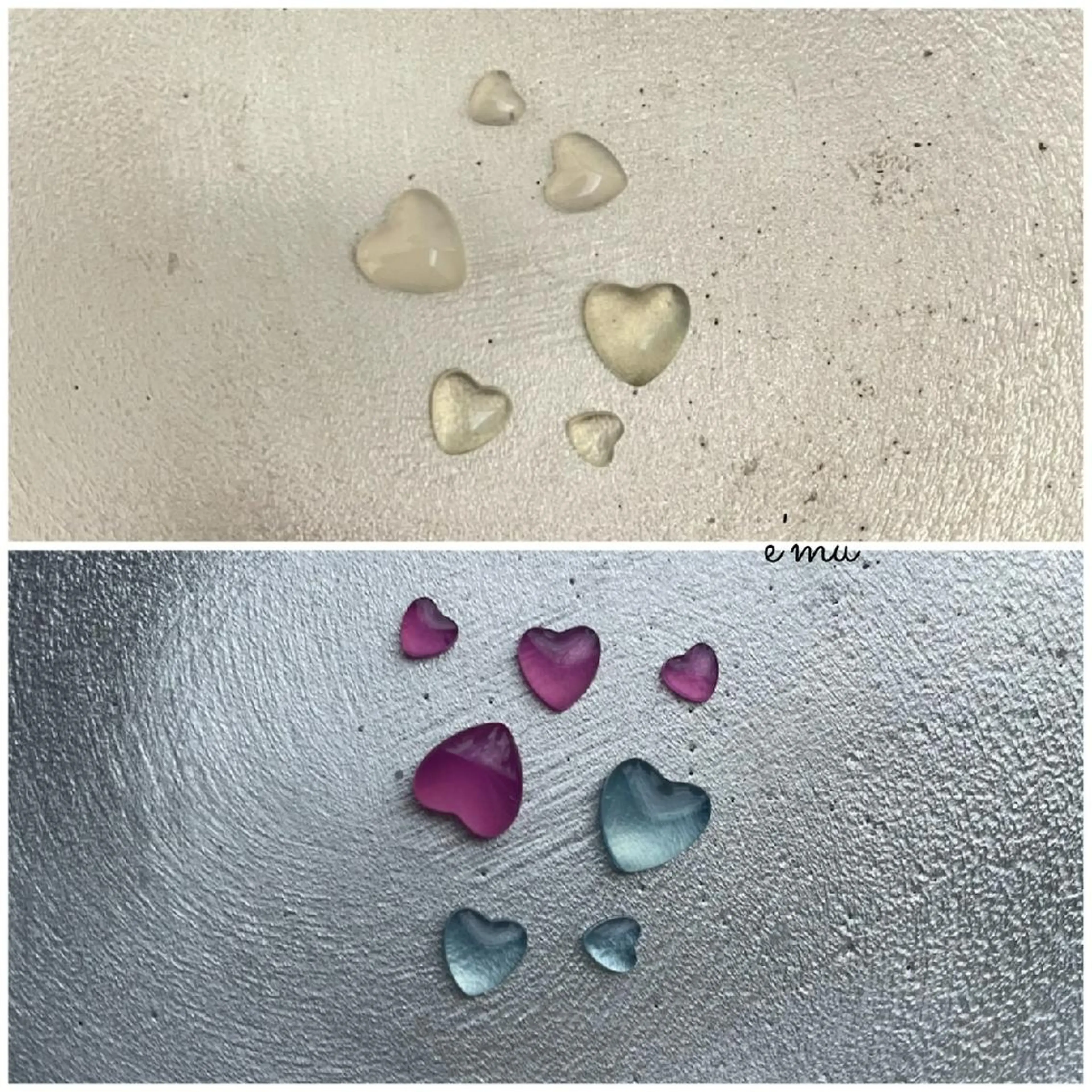 ネイル ハート nail salon e'mu💐のネイルデザイン