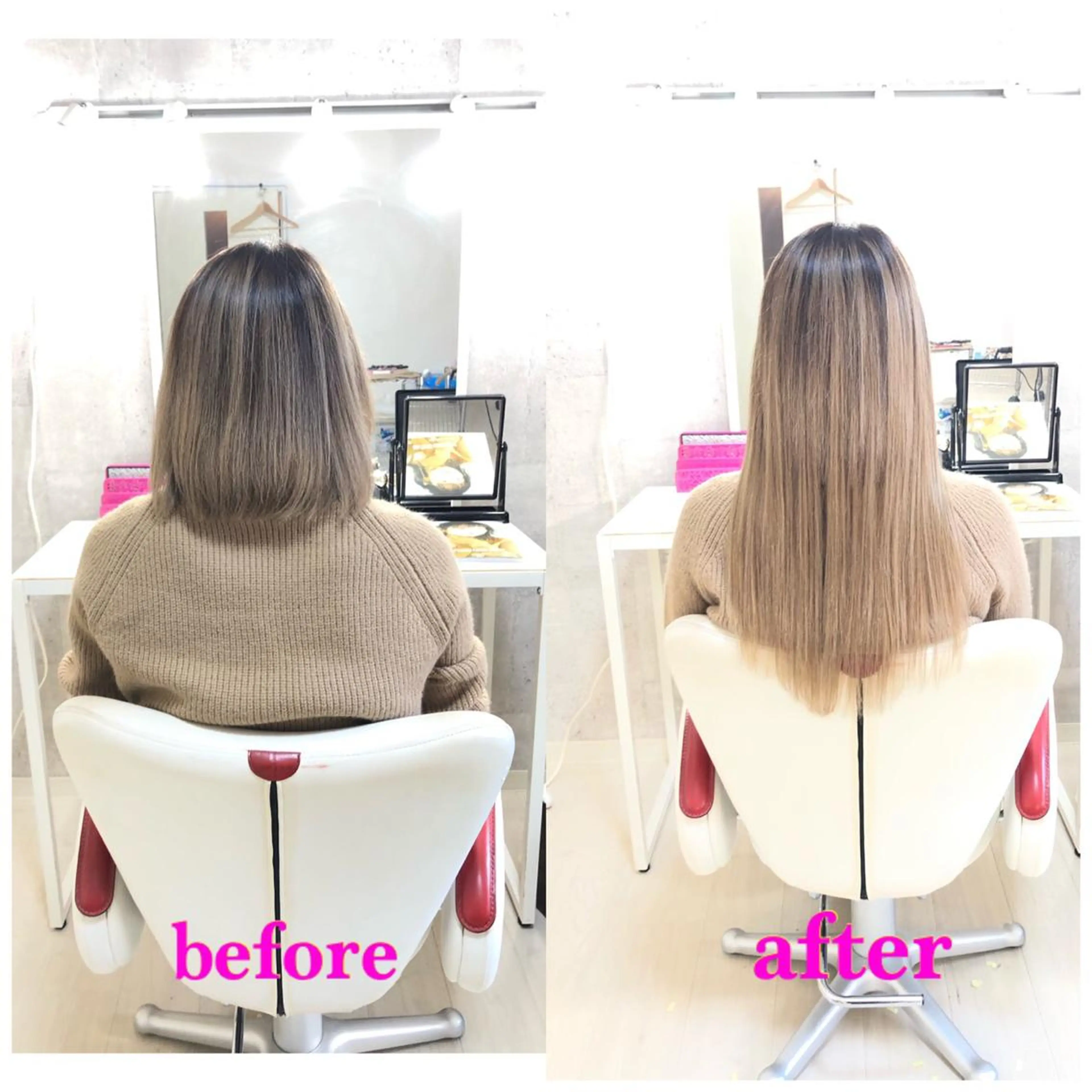 ロング エクステ ドレスアップ心斎橋店所属・🌸ドレスアップ 心斎橋店🌸のヘアスタイル