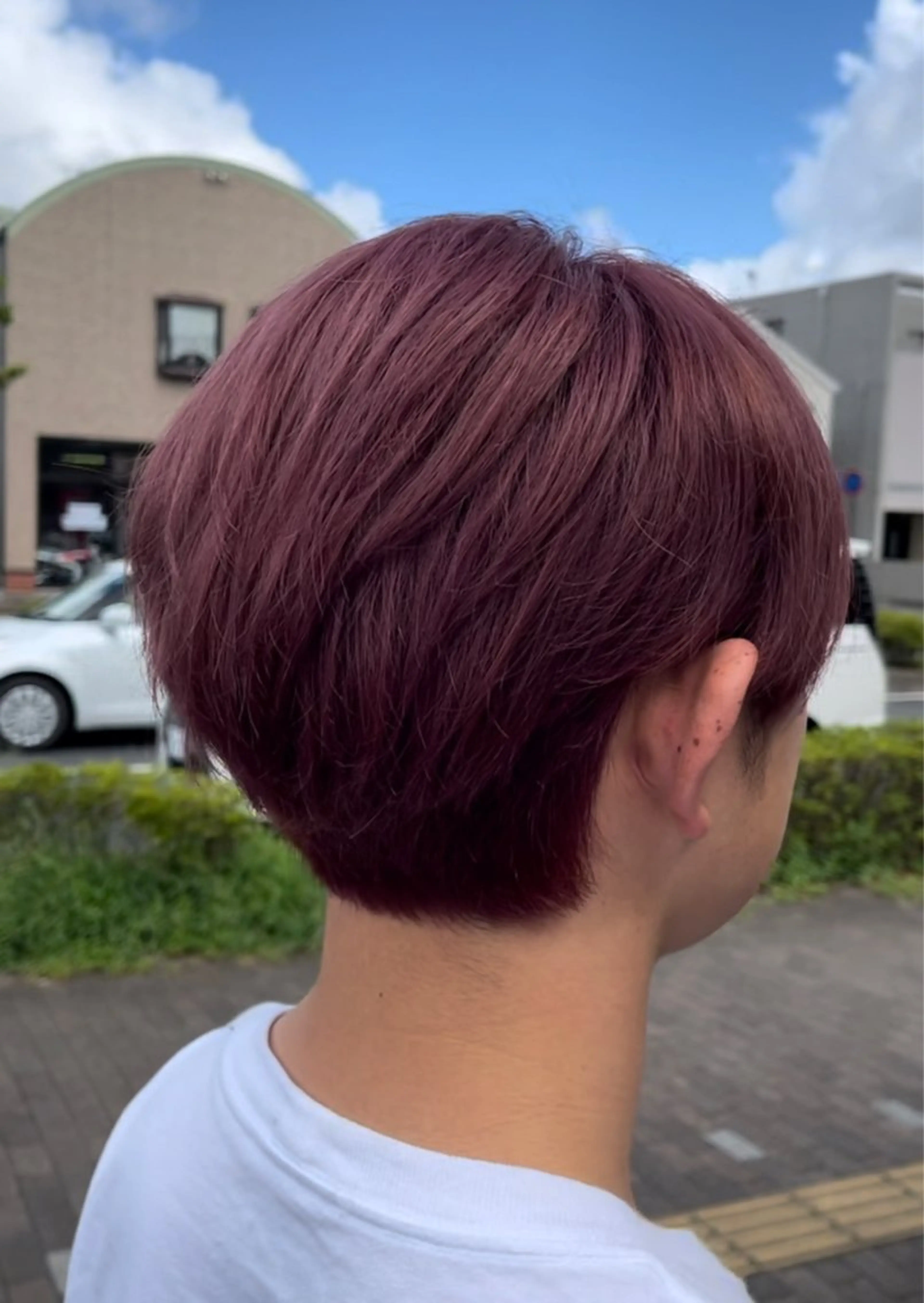 ミディアム カラー メンズ トリートメント CUORE HAIR ange水戸所属・🌟パーマリスト 鈴木雄大🌟のヘアスタイル