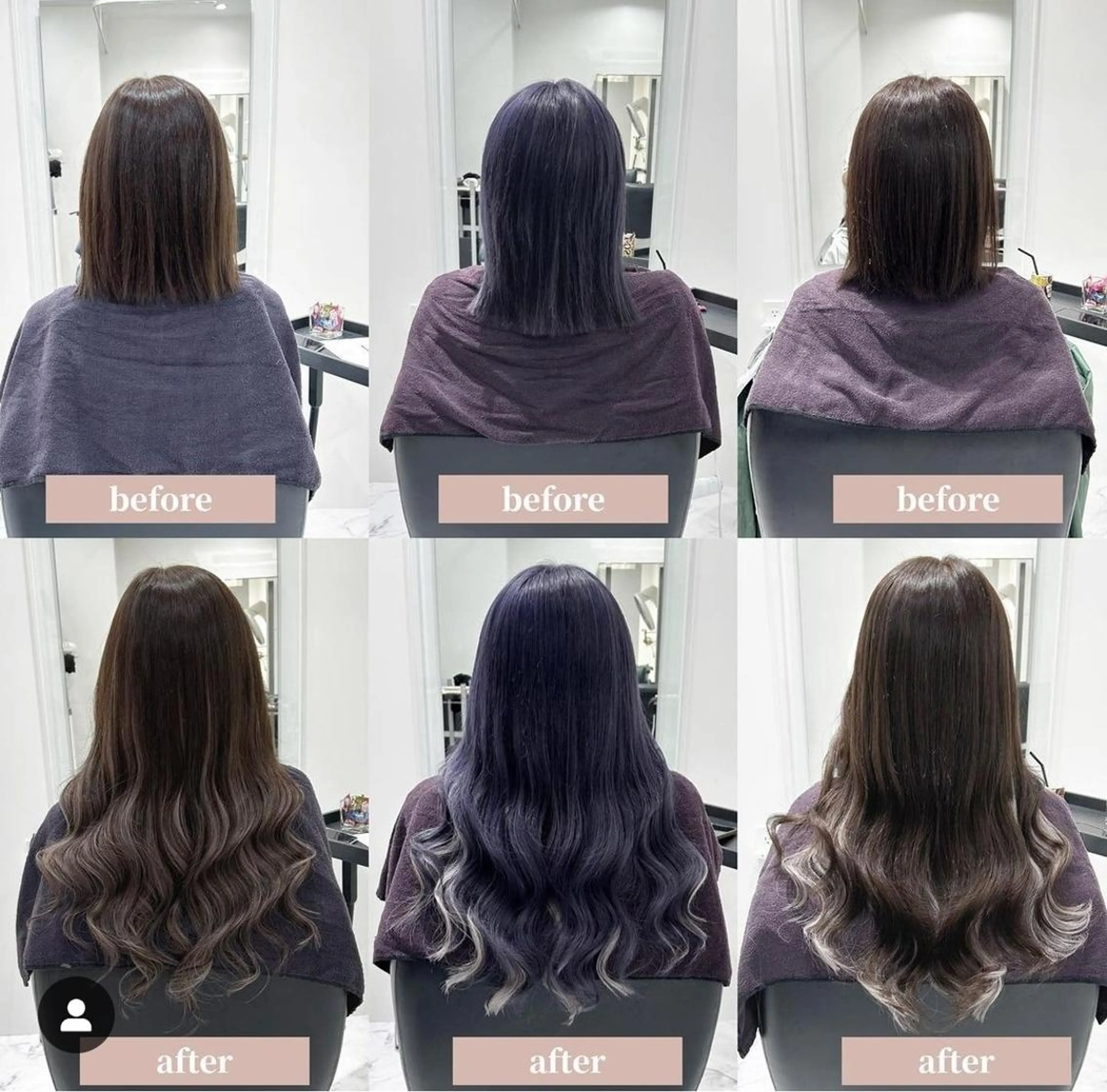 ヘアアレンジ カラーとエクステ 🌟エクステのヘアスタイル