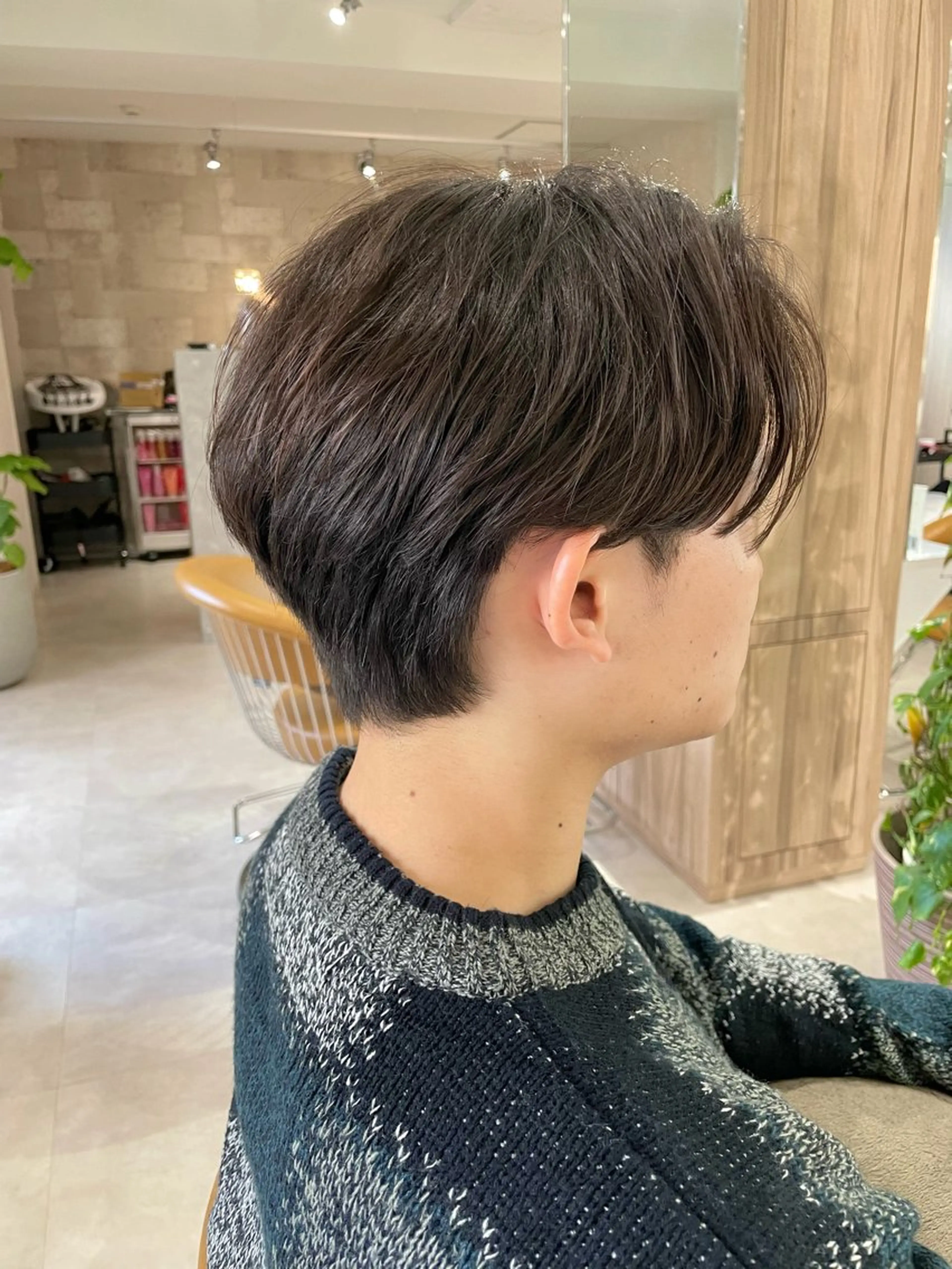 ショート パーマ メンズ 【東北メンズヘア1 位受賞🥇】本間祐太のヘアスタイル