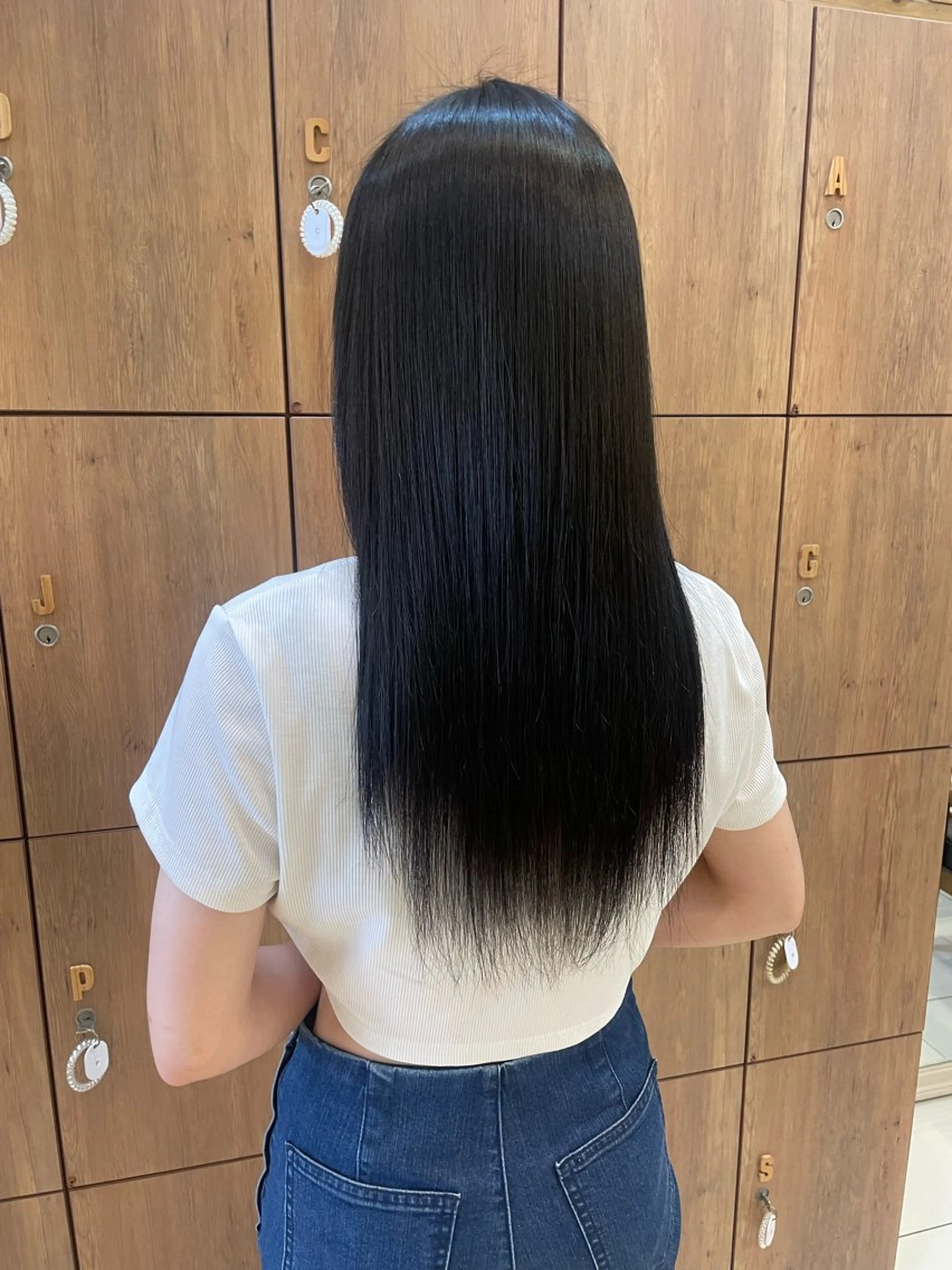 【☔️梅雨時期限定クーポン☔️】ポイント縮毛+カット＋トリートメントの写真