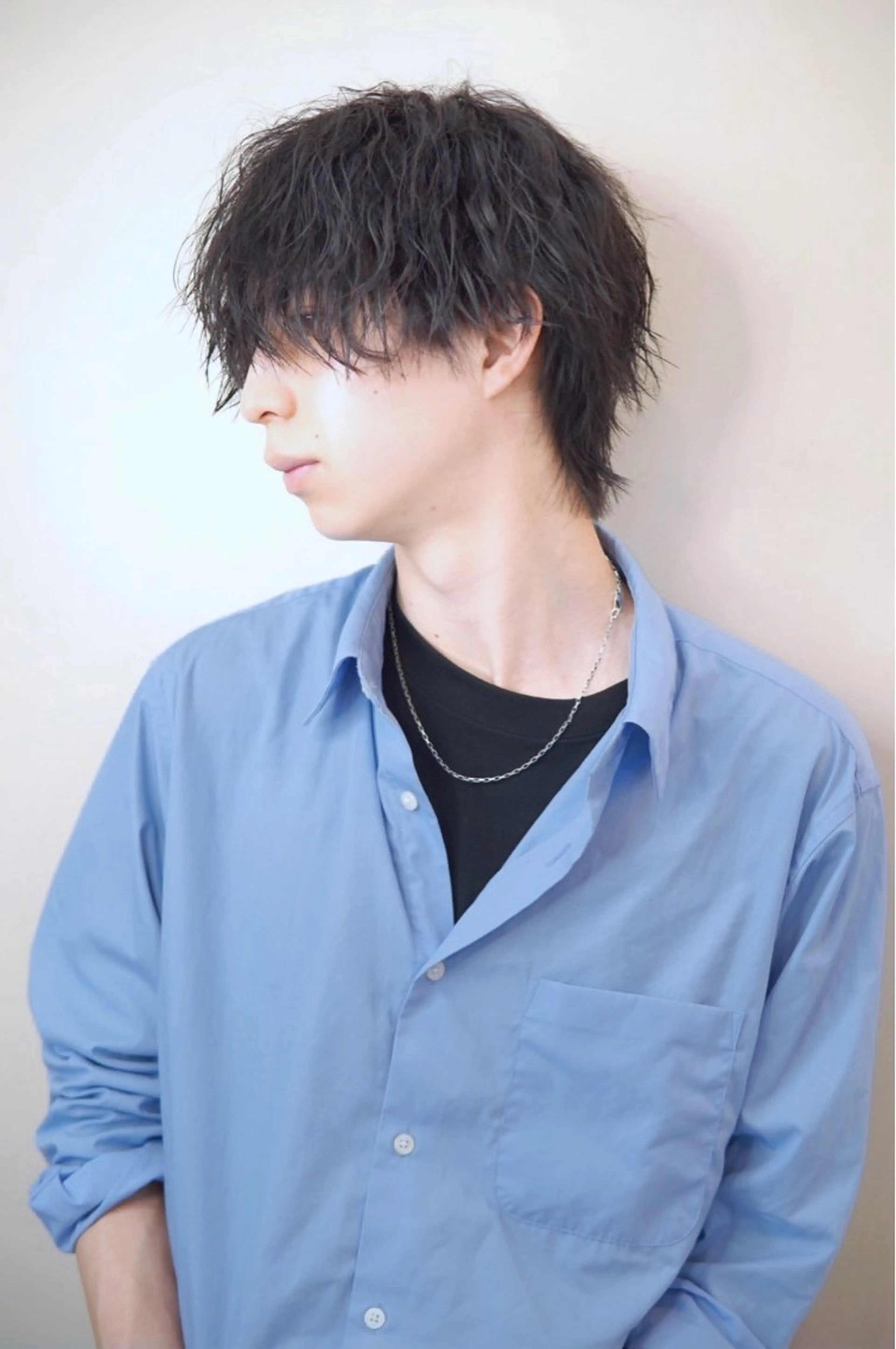 ショート カット パーマ 佐藤景流/髪質改善/ 艶髪/メンズのヘアスタイル