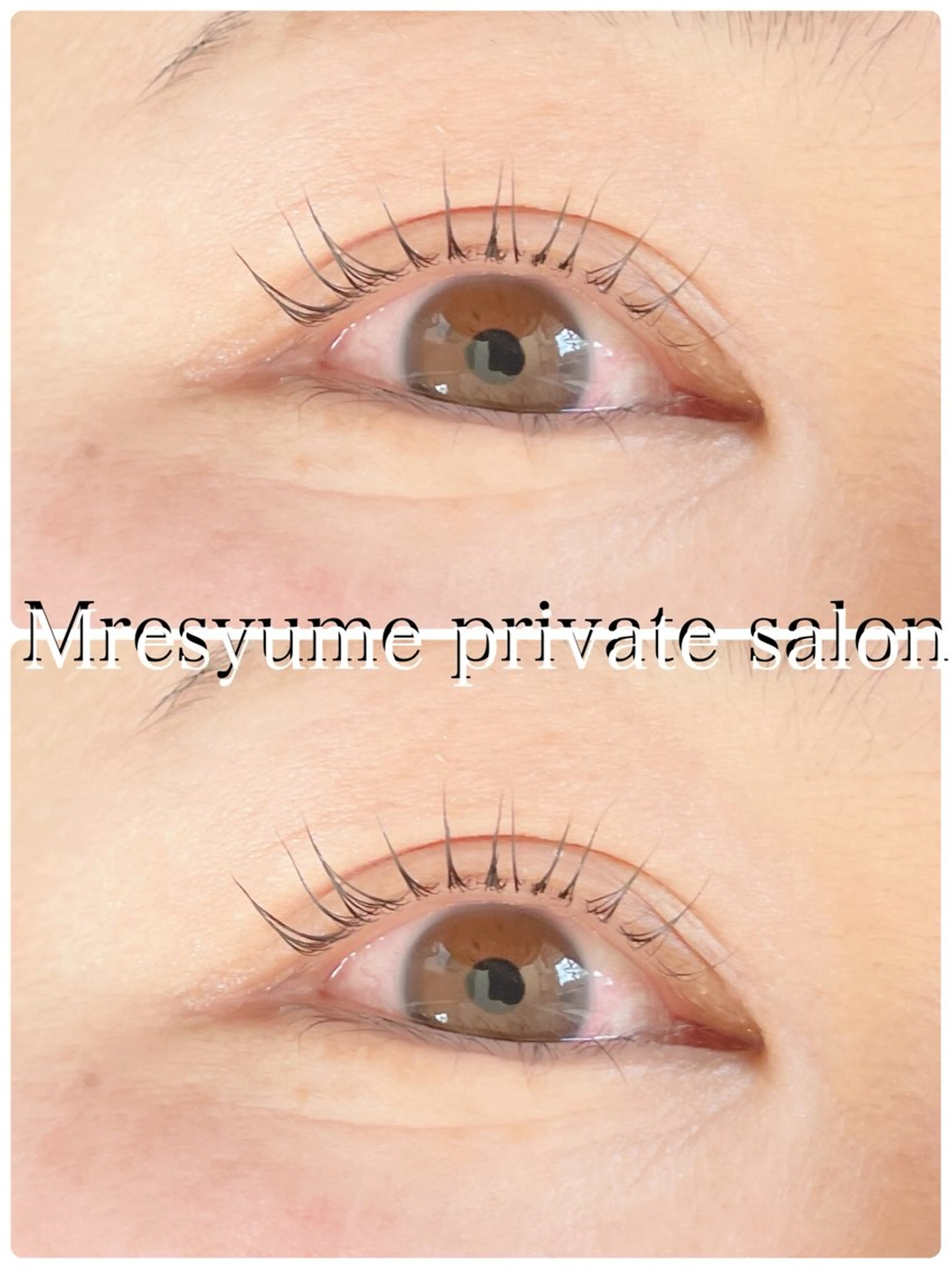 マツエク・マツパ マツパ Mresyume MAYUのマツエク・マツパデザイン