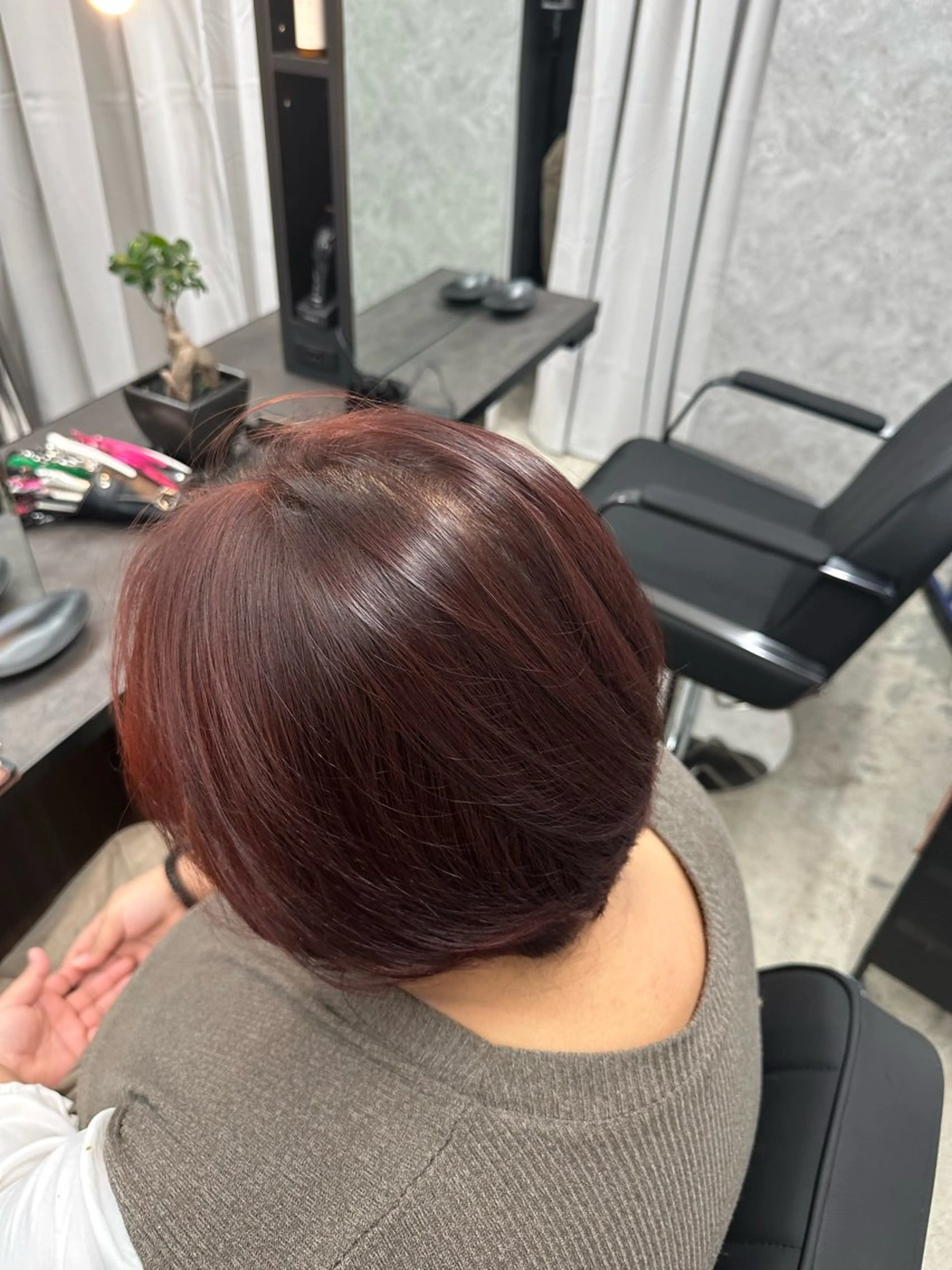 カラー ブリーチなしWカラー 美髪/透明感/ユウゴのヘアスタイル