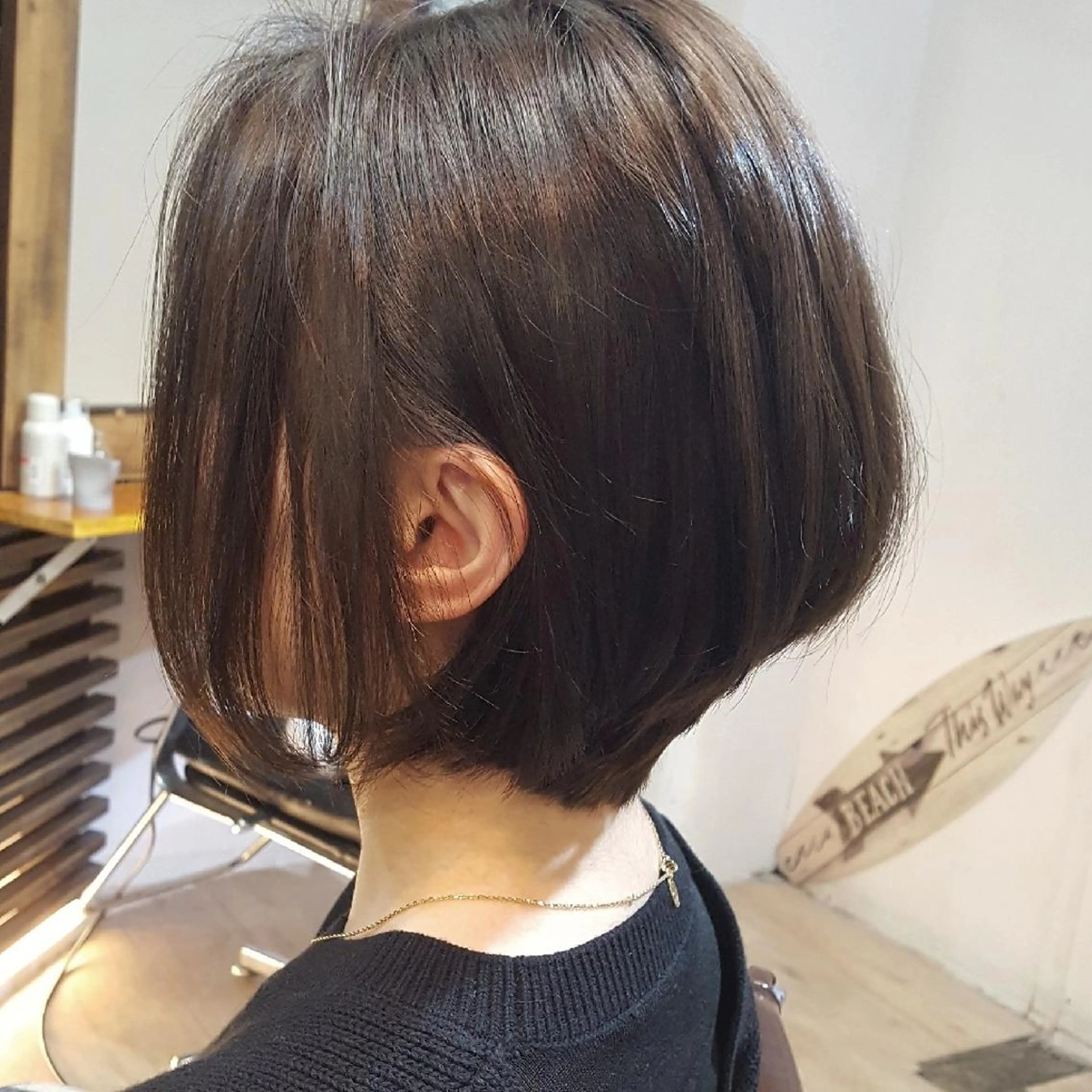 ショート カラー ハンサムショート ショートヘア カット ヘアカラー トリートメント フリーランス所属・韓国ヘア レイヤー くびれヘアMATSUのヘアスタイル