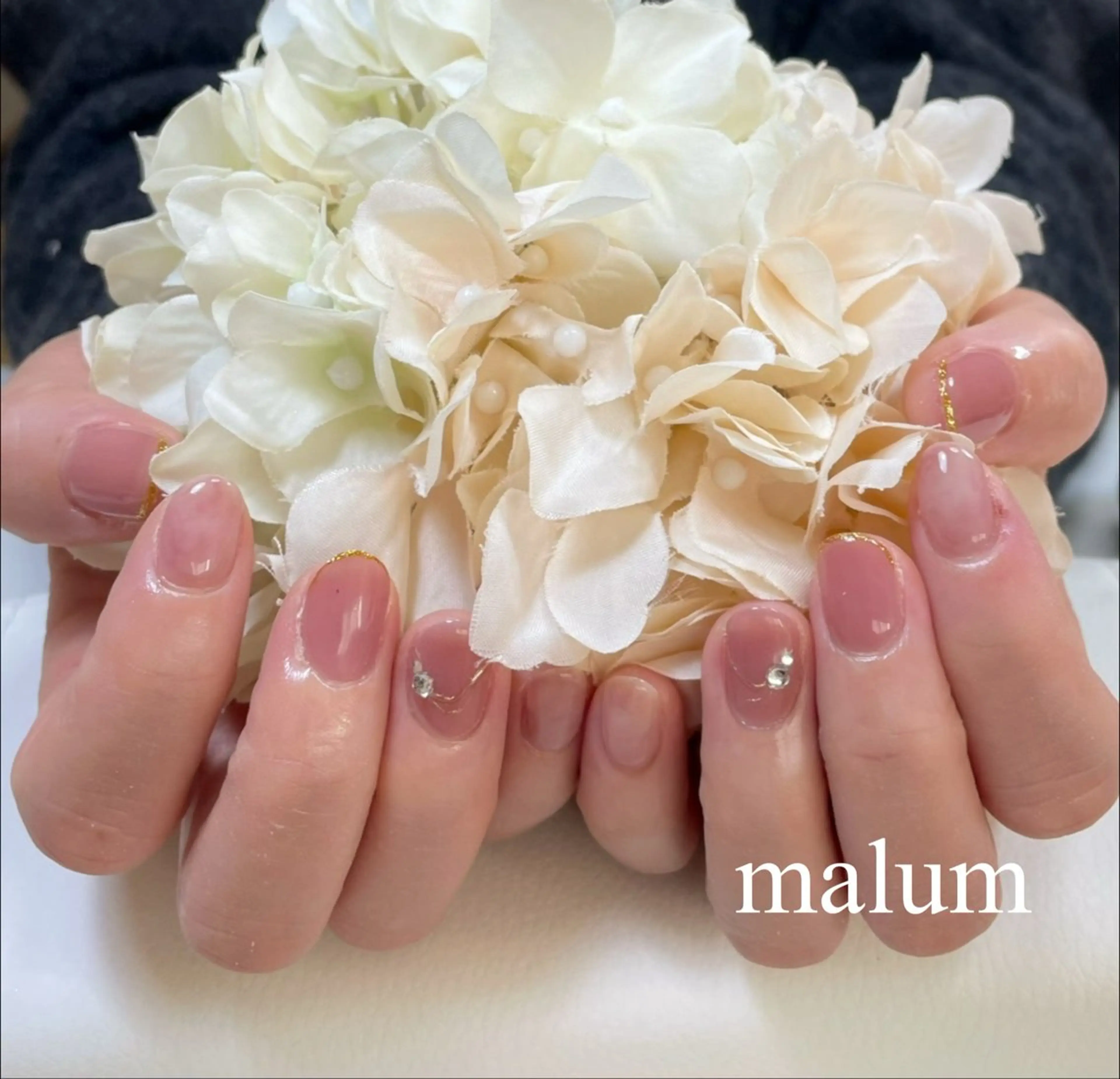 ネイル ハンドネイル malum nailのネイルデザイン