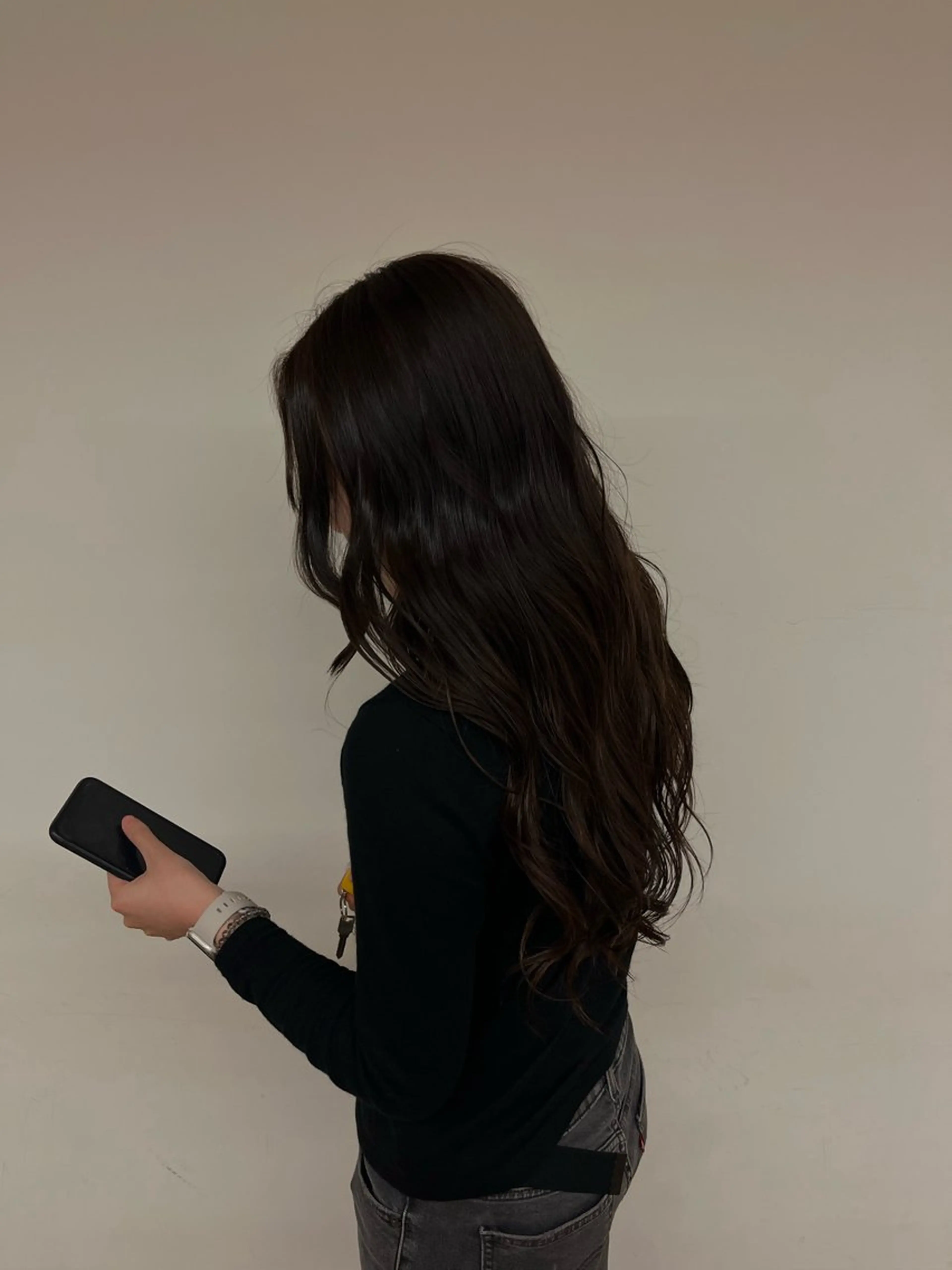 ブリーチなしワンカラーモデル🩷の写真