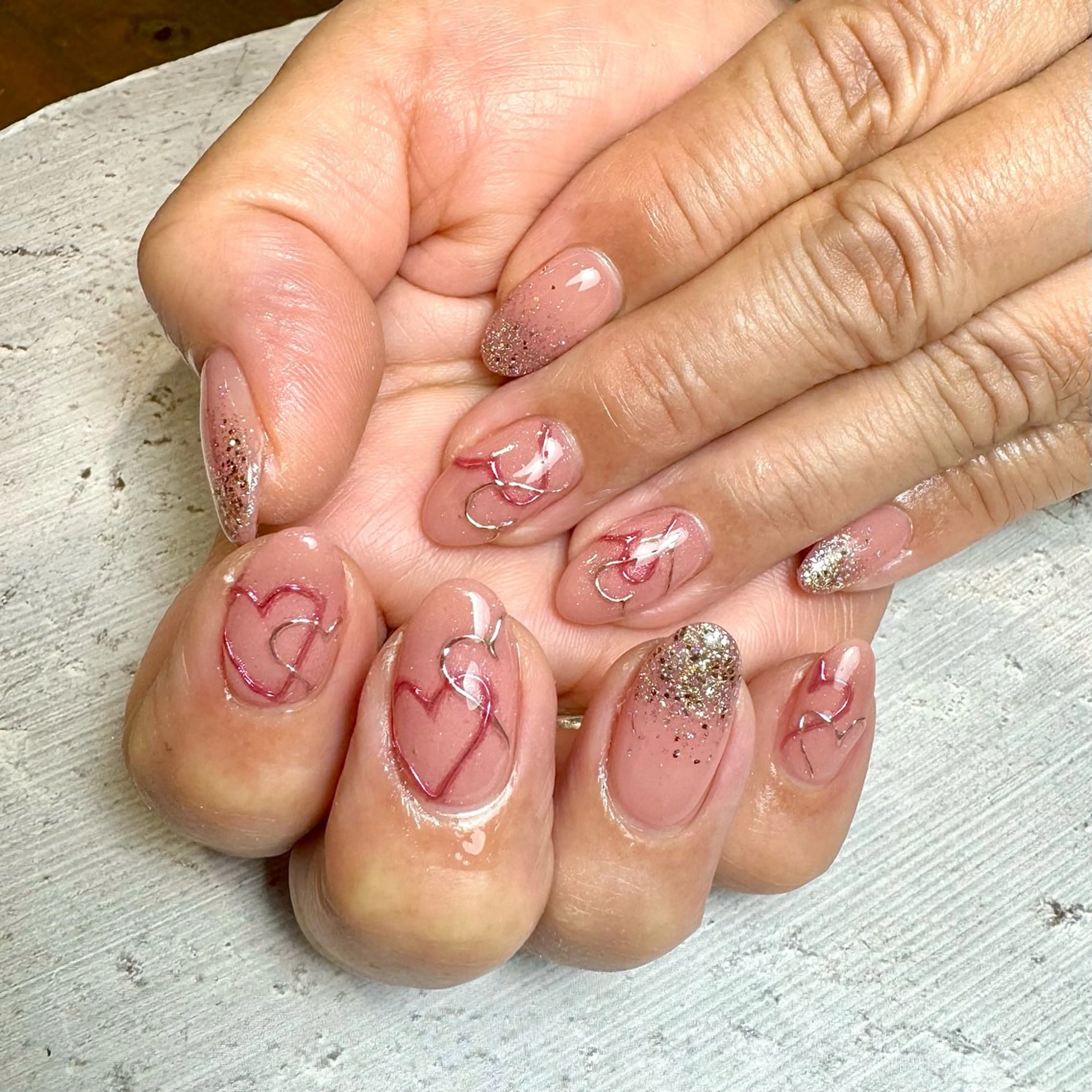 ネイル ハンドネイル nail&eyelash mate所属・京都/東向日/桂 ayumiのネイルデザイン