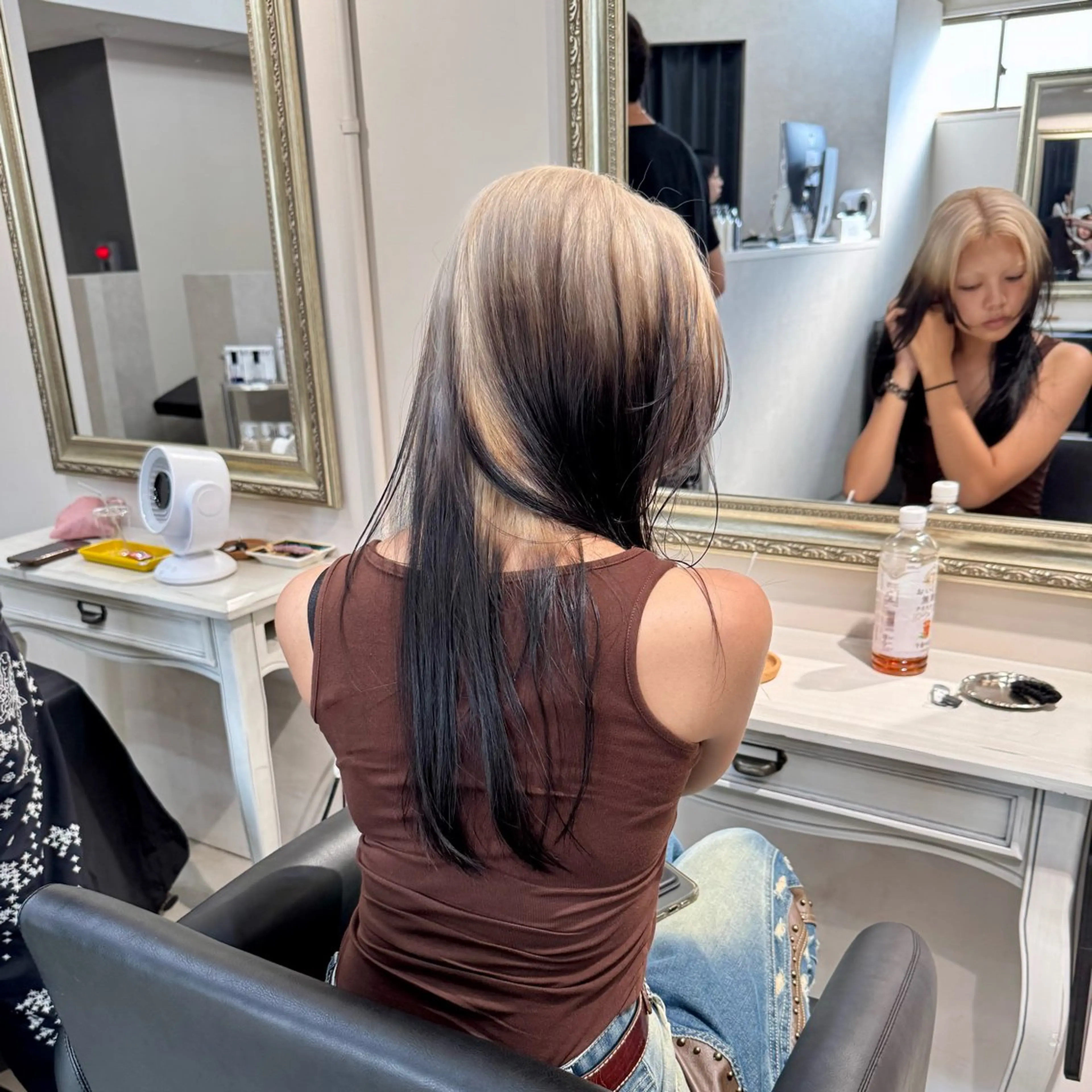 ロング カット ヘアカラー reira/堀江/ 透明感カラーのヘアスタイル