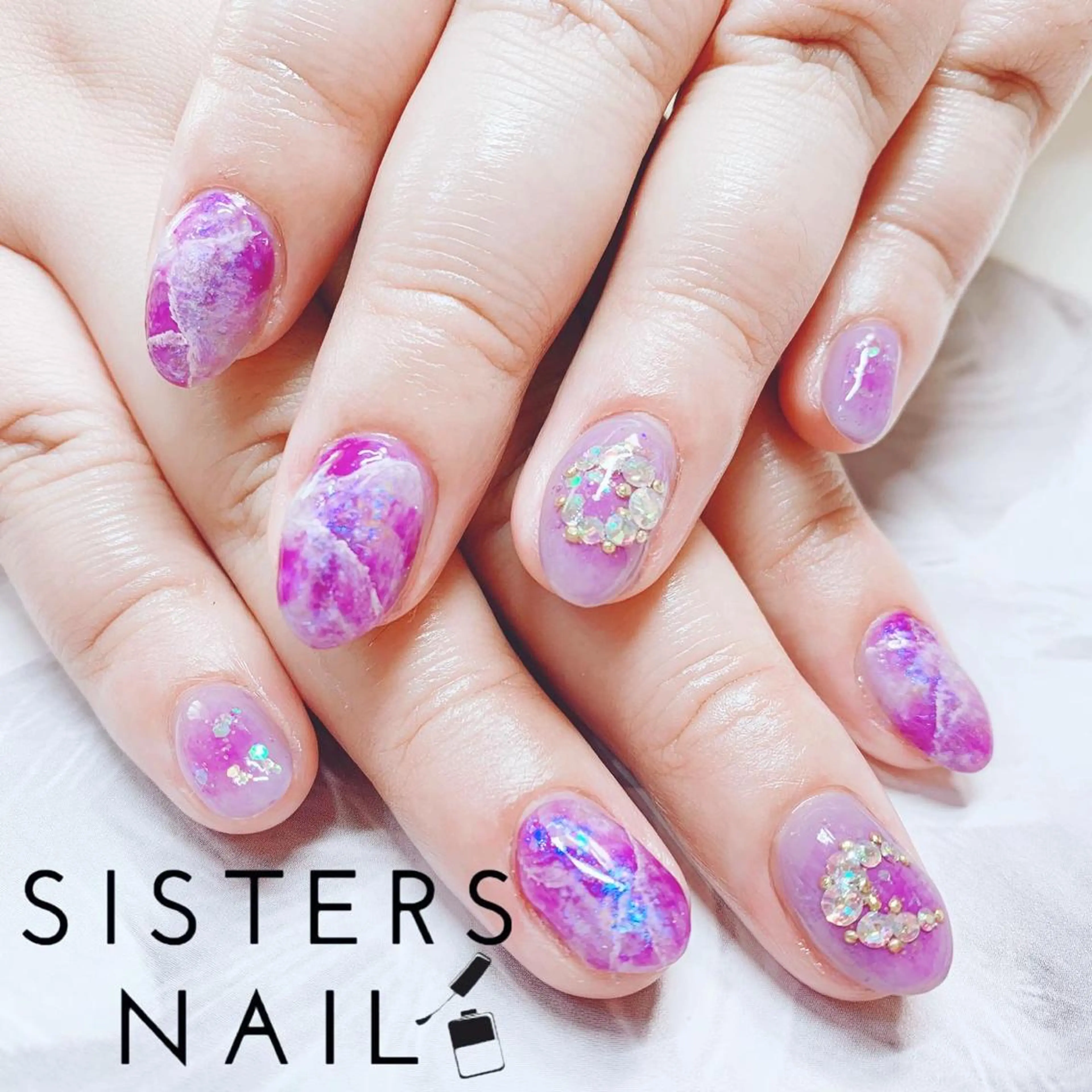 ネイル ハンドネイル ハンドケア sisters nail.fのネイルデザイン