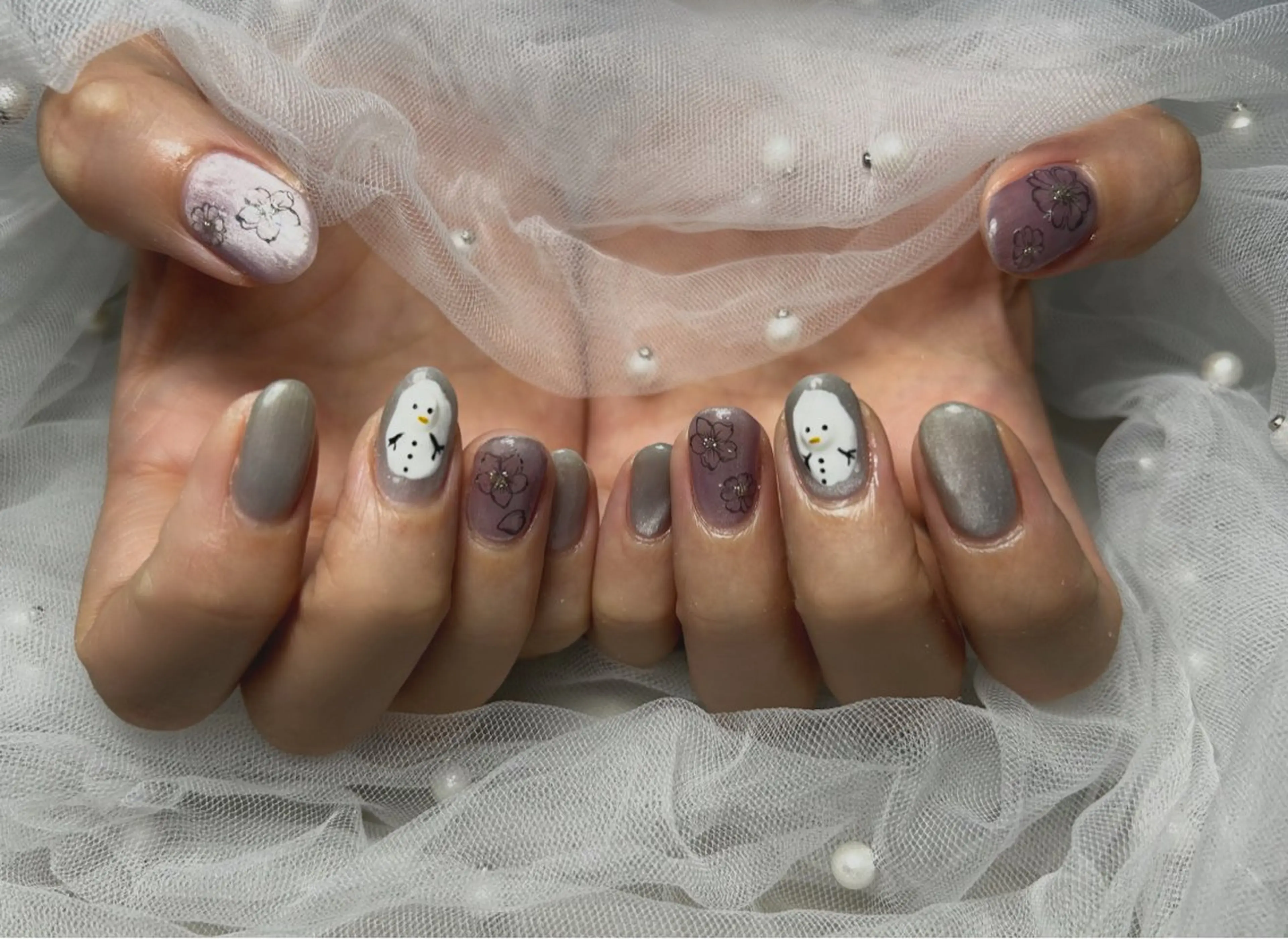 ネイル ハンドネイル Nherb所属・佐藤 友里絵のネイルデザイン